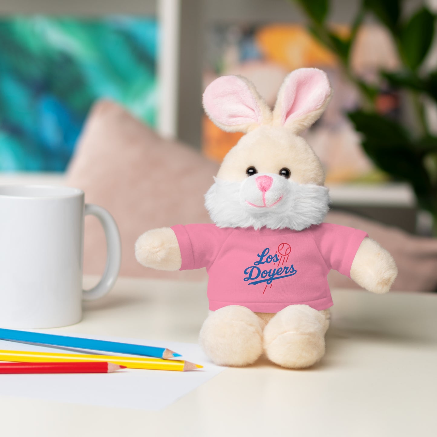 Los Doyers Plush Toy with Tee - Perfect Gift for Sports Fans & Kids