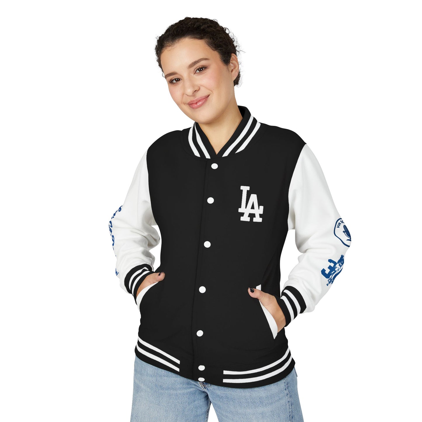 Los Doyers Unisex Heavyweight - Letterman Jacket - Men & Women