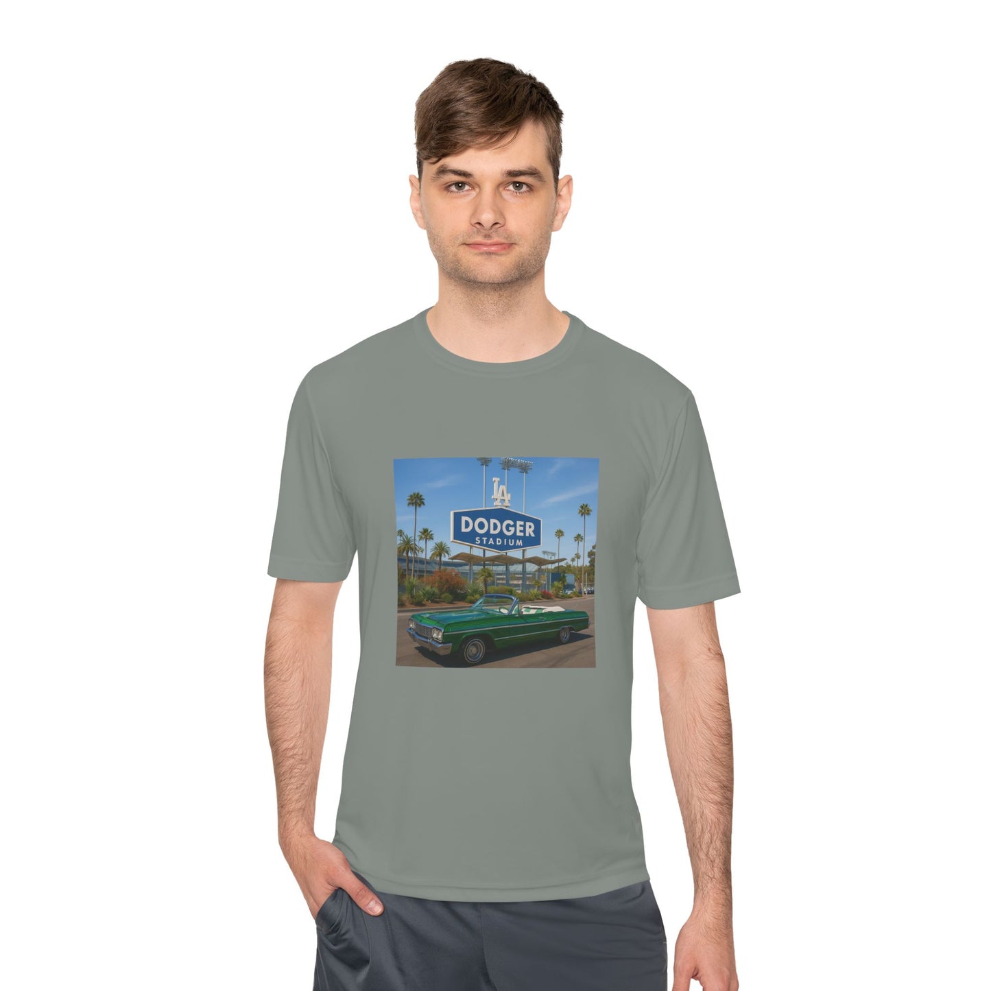 Lowrider Dodger Stadium - Unisex Moisture Wicking Tee