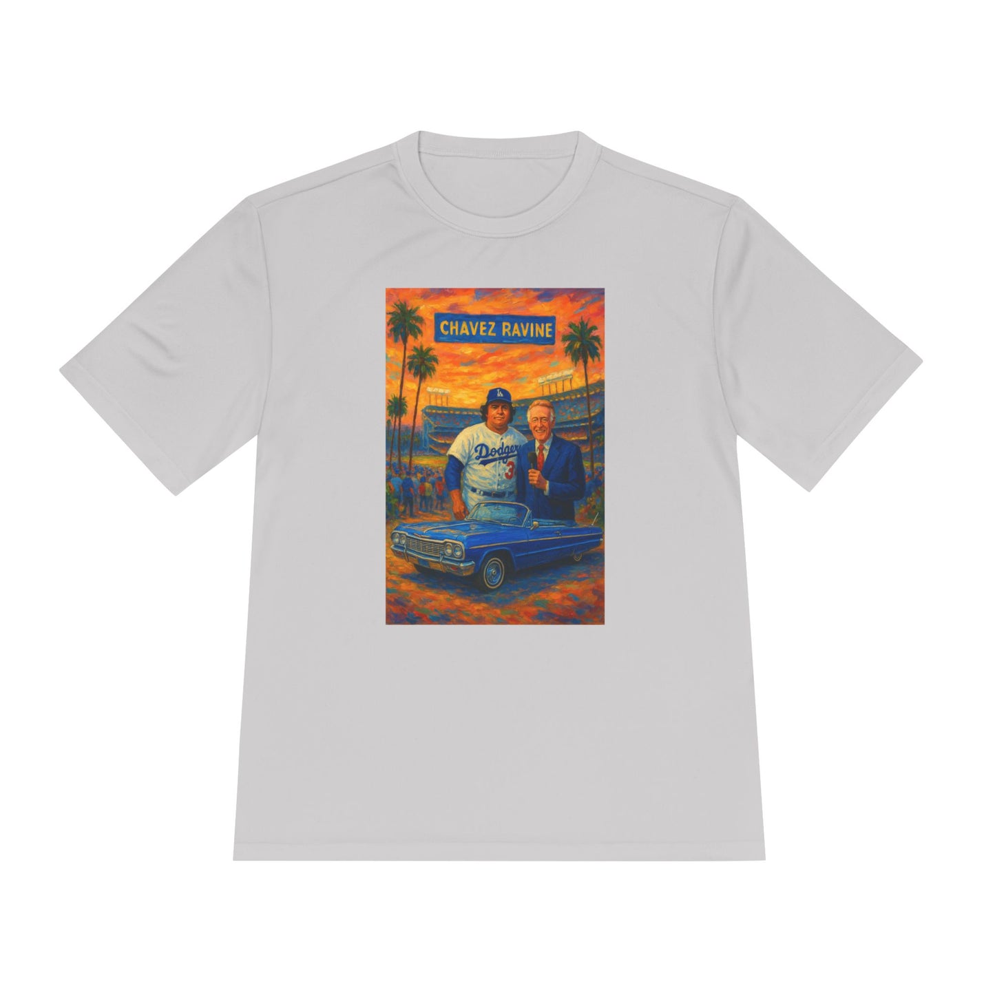 Vin Scully & Fernando Valenzuela - Unisex Moisture Wicking Tee