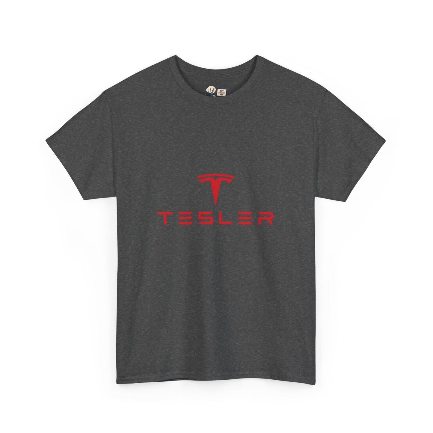 I Love Tesler - Heavy Cotton Tee - Cool Casual Wear