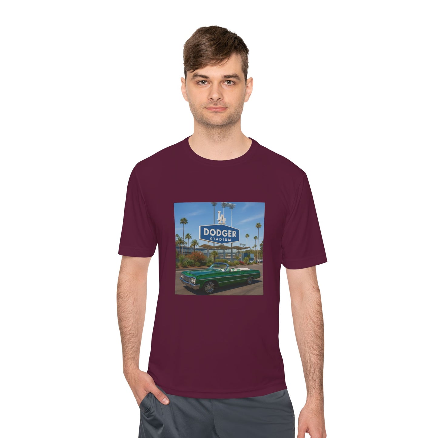 Lowrider Dodger Stadium - Unisex Moisture Wicking Tee