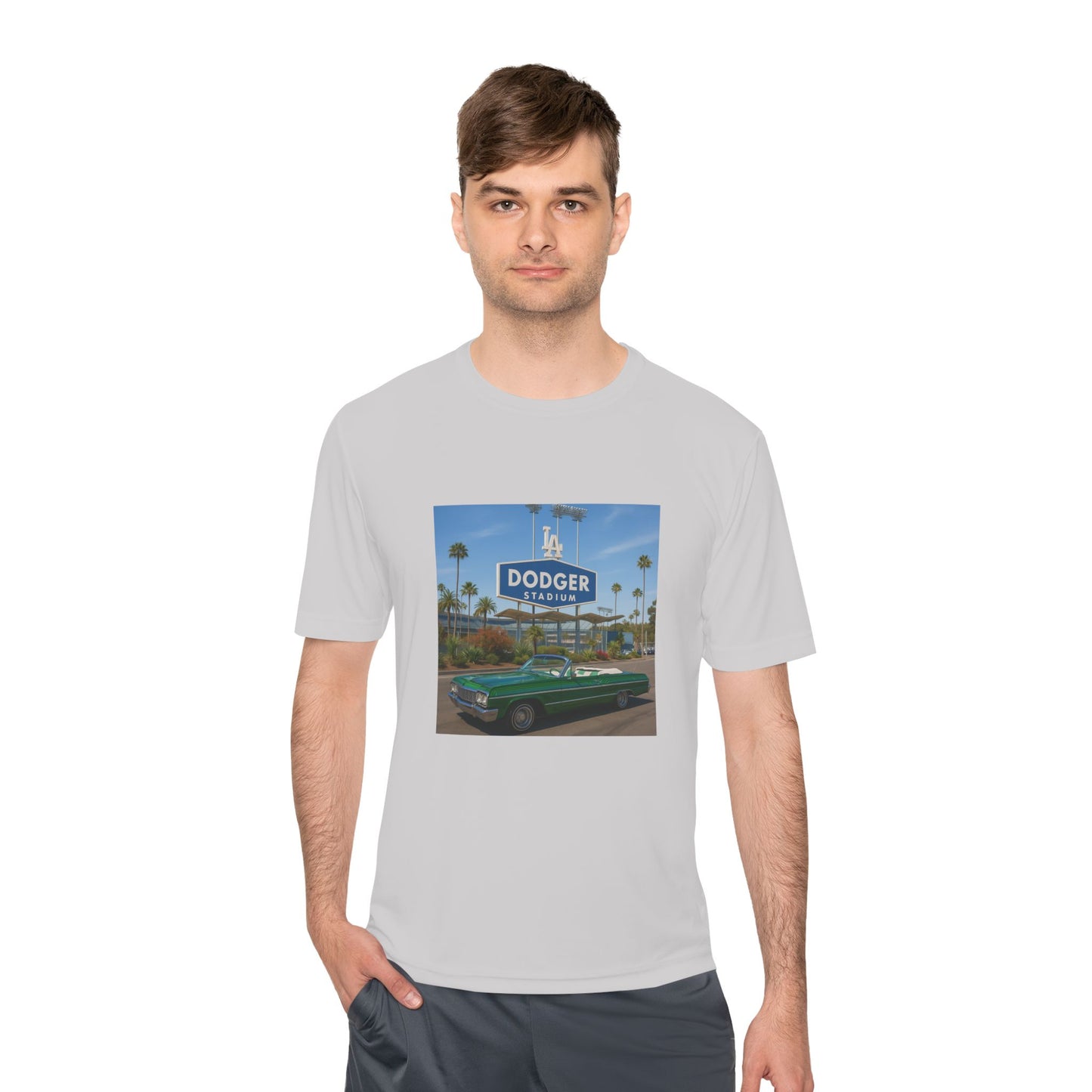 Lowrider Dodger Stadium - Unisex Moisture Wicking Tee