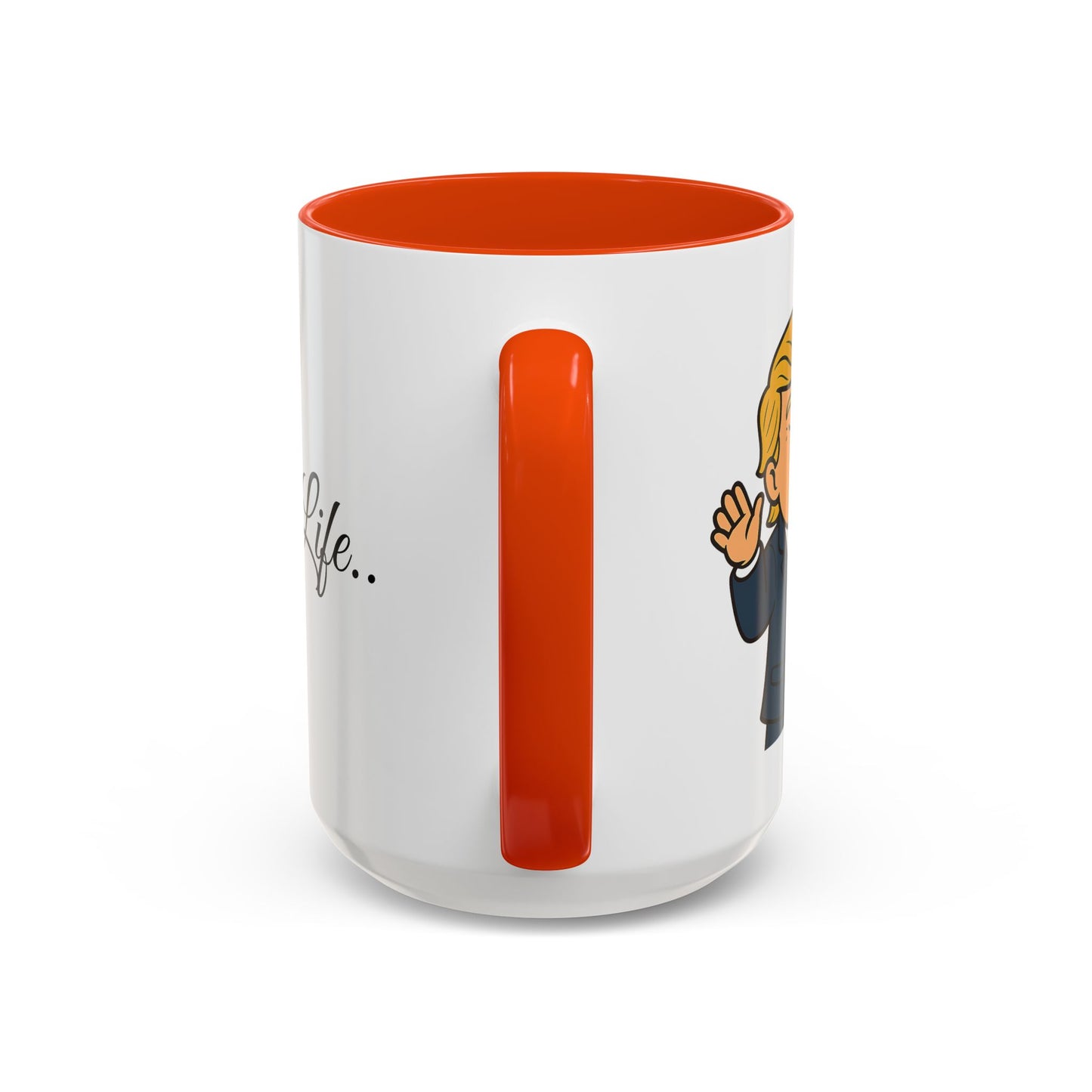Trump Lies Colorful Humorous Coffee Mug