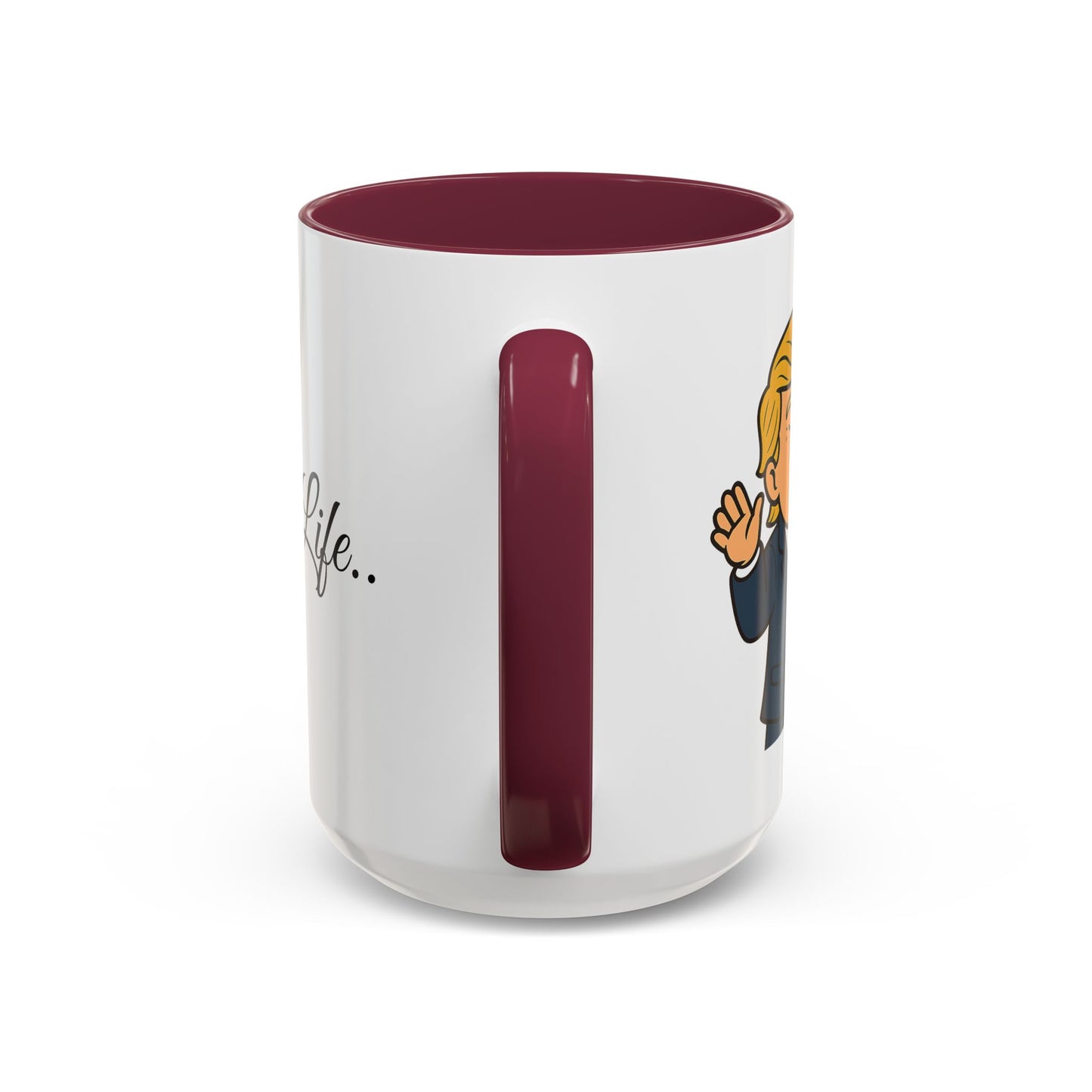 Trump Lies Colorful Humorous Coffee Mug