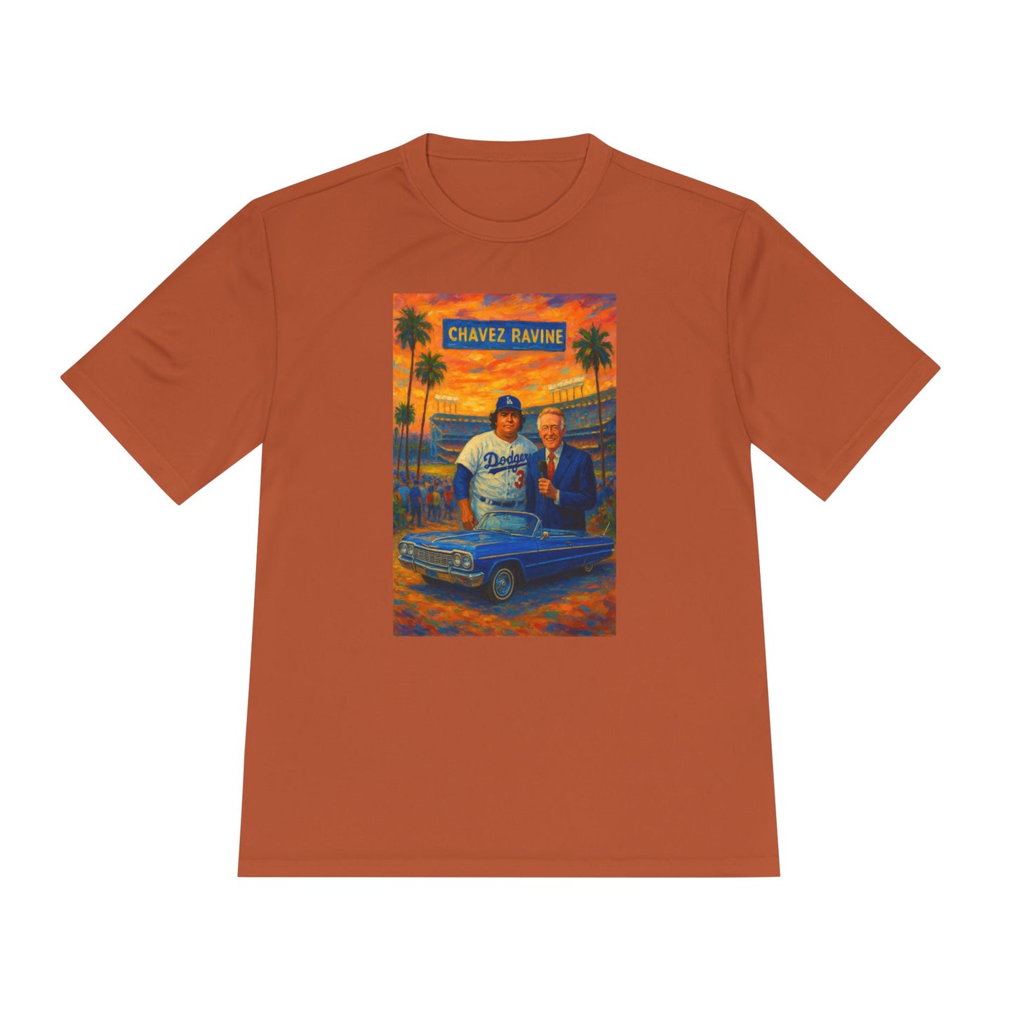 Vin Scully & Fernando Valenzuela - Unisex Moisture Wicking Tee