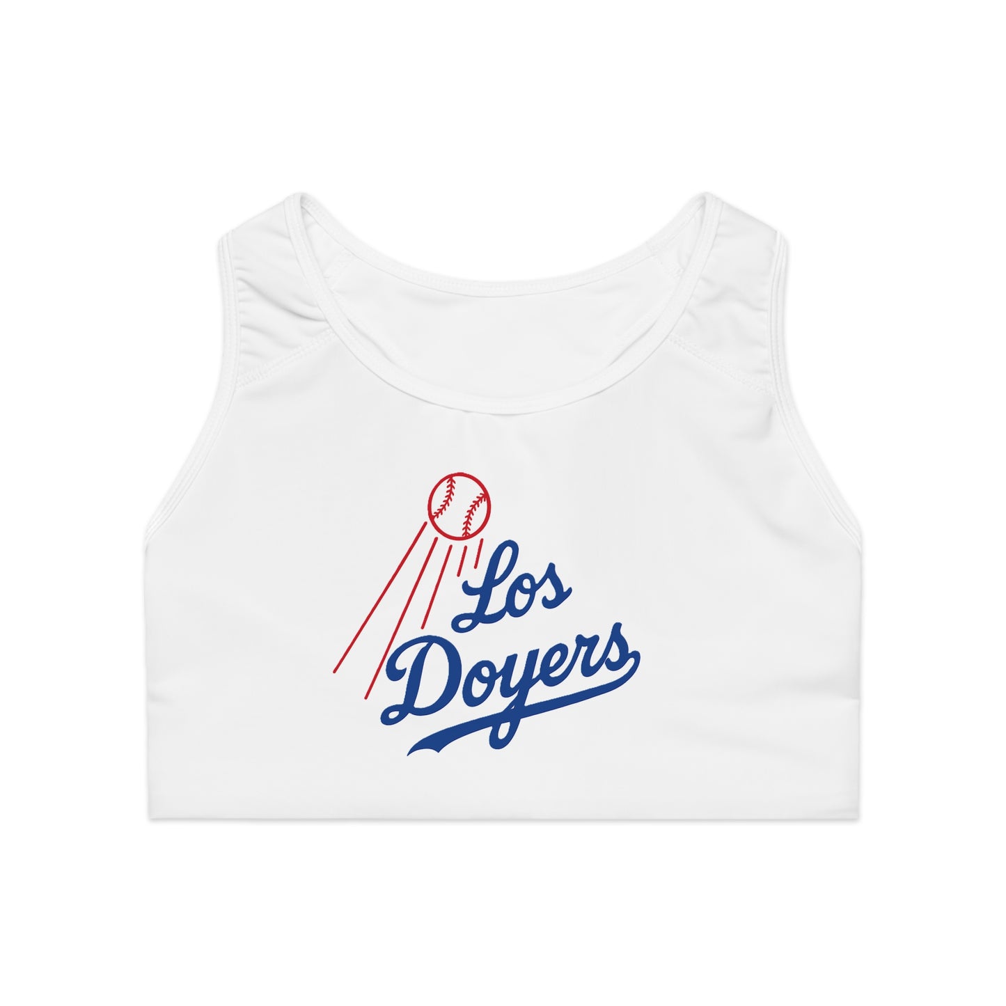 Los Doyers Athletic Sports Bra - Ideal for Active Fans - Women
