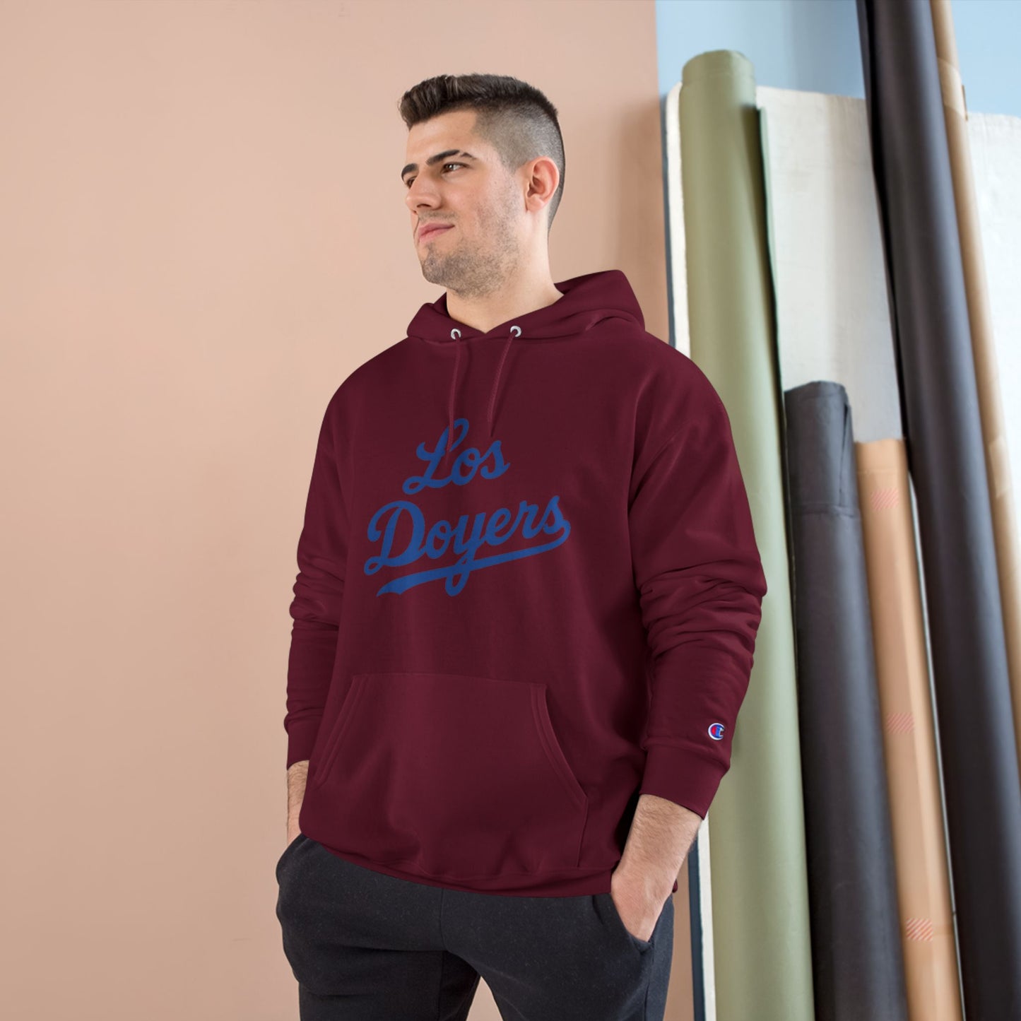 Los Doyers Unisex Champion Hoodie - Men & Women