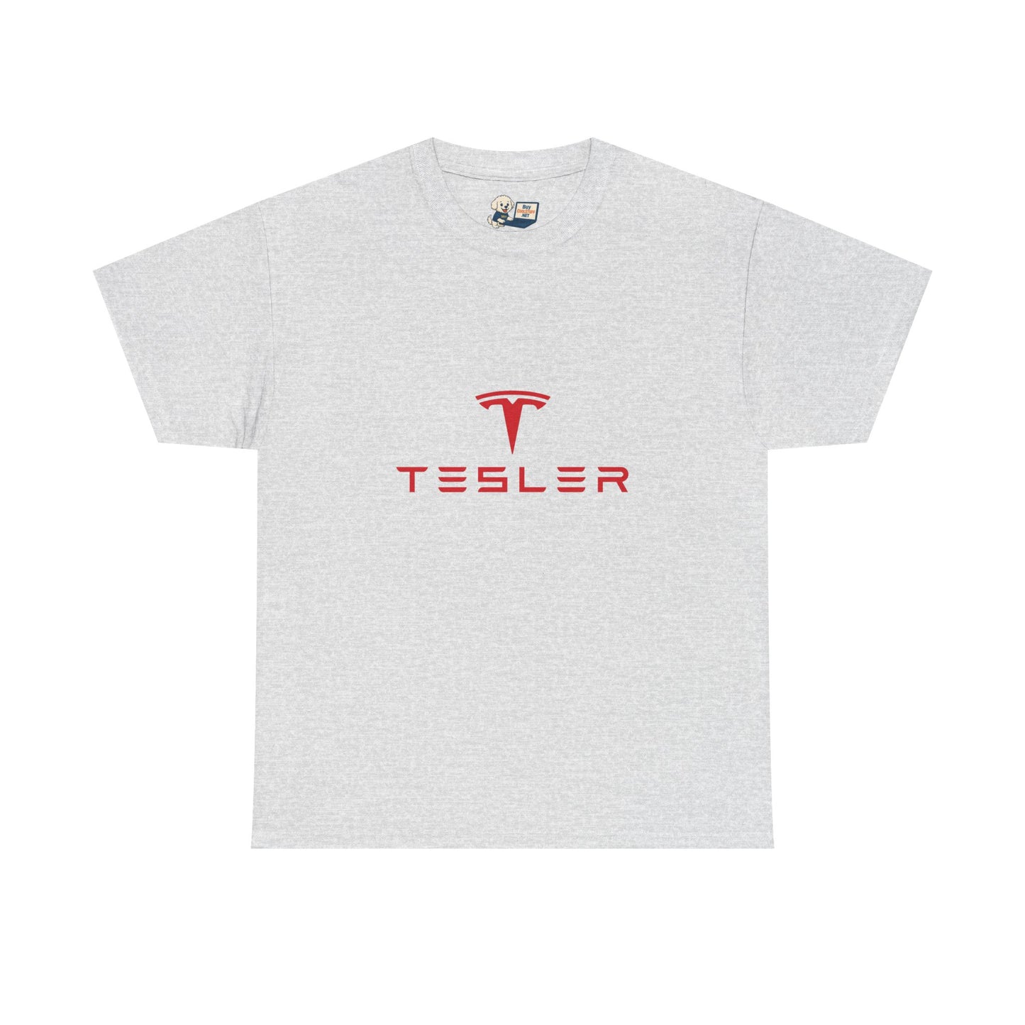 I Love Tesler - Heavy Cotton Tee - Cool Casual Wear