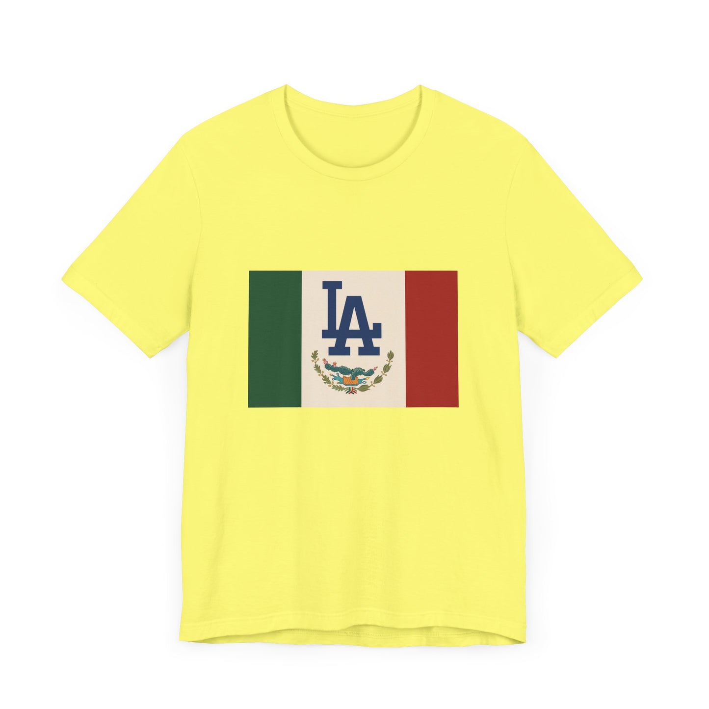 Mexican Pride LA Dodgers Flag Tee - Unisex Jersey Short Sleeve T-Shirt