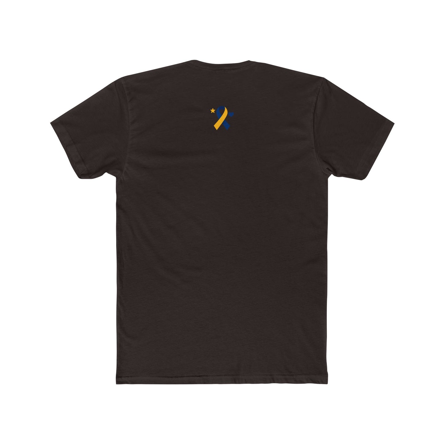 Down Syndrome Awareness "The Chosen Few" Unisex Cotton Crew Tee - Heart Design