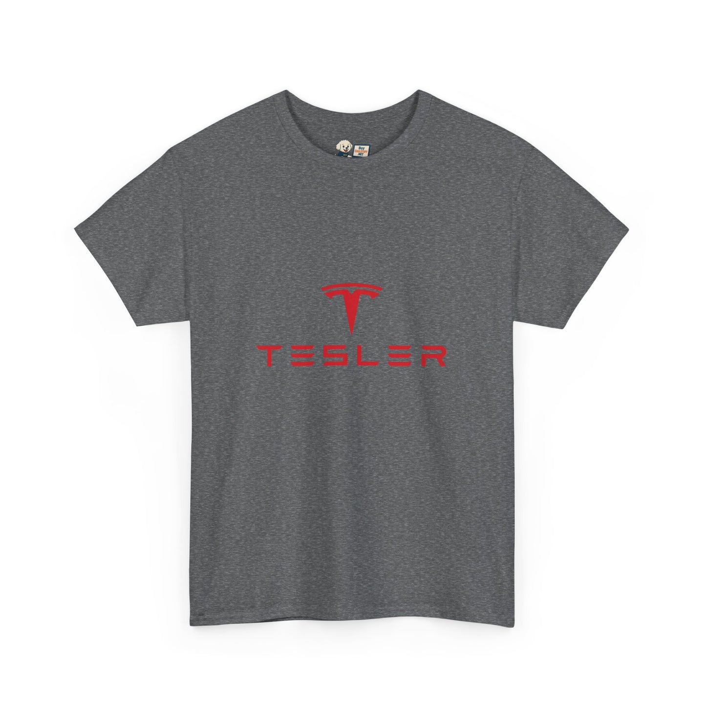 I Love Tesler - Heavy Cotton Tee - Cool Casual Wear