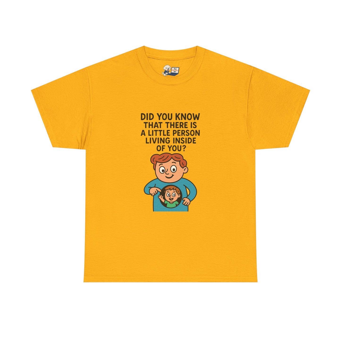 Mental Health "Inner Child" Unisex Heavy Cotton Tee - Original Design