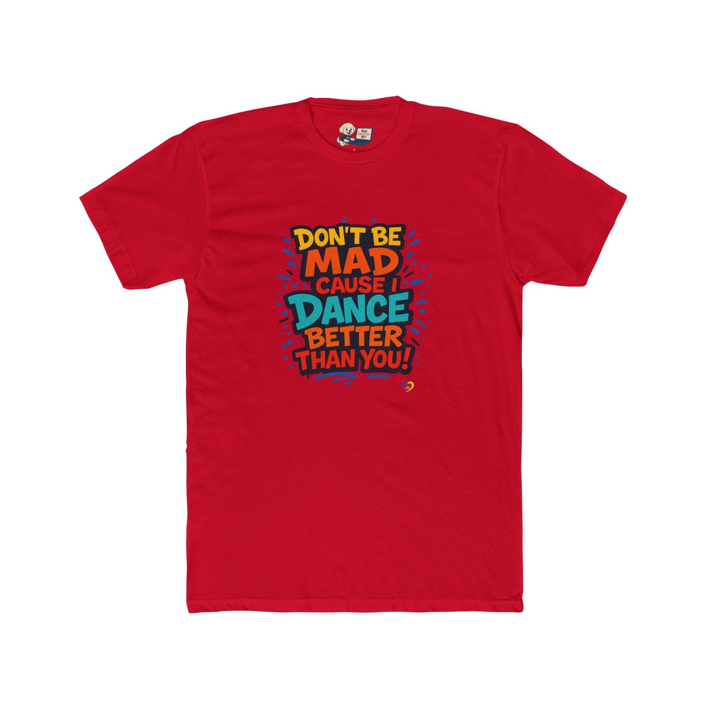 Down Syndrome Awareness "Dance" Unisex Cotton Crew Tee - Dance Graffiti Design