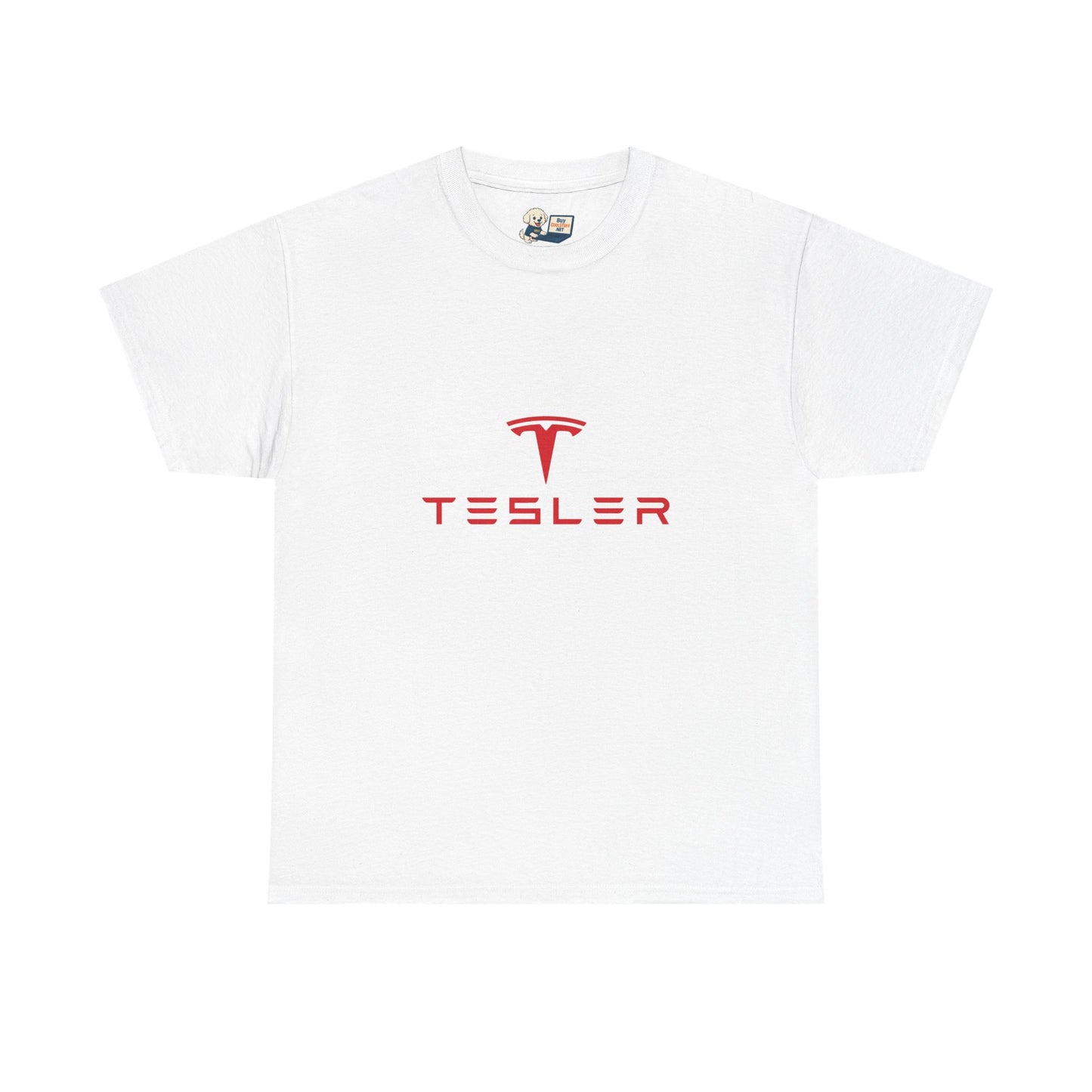 I Love Tesler - Heavy Cotton Tee - Cool Casual Wear