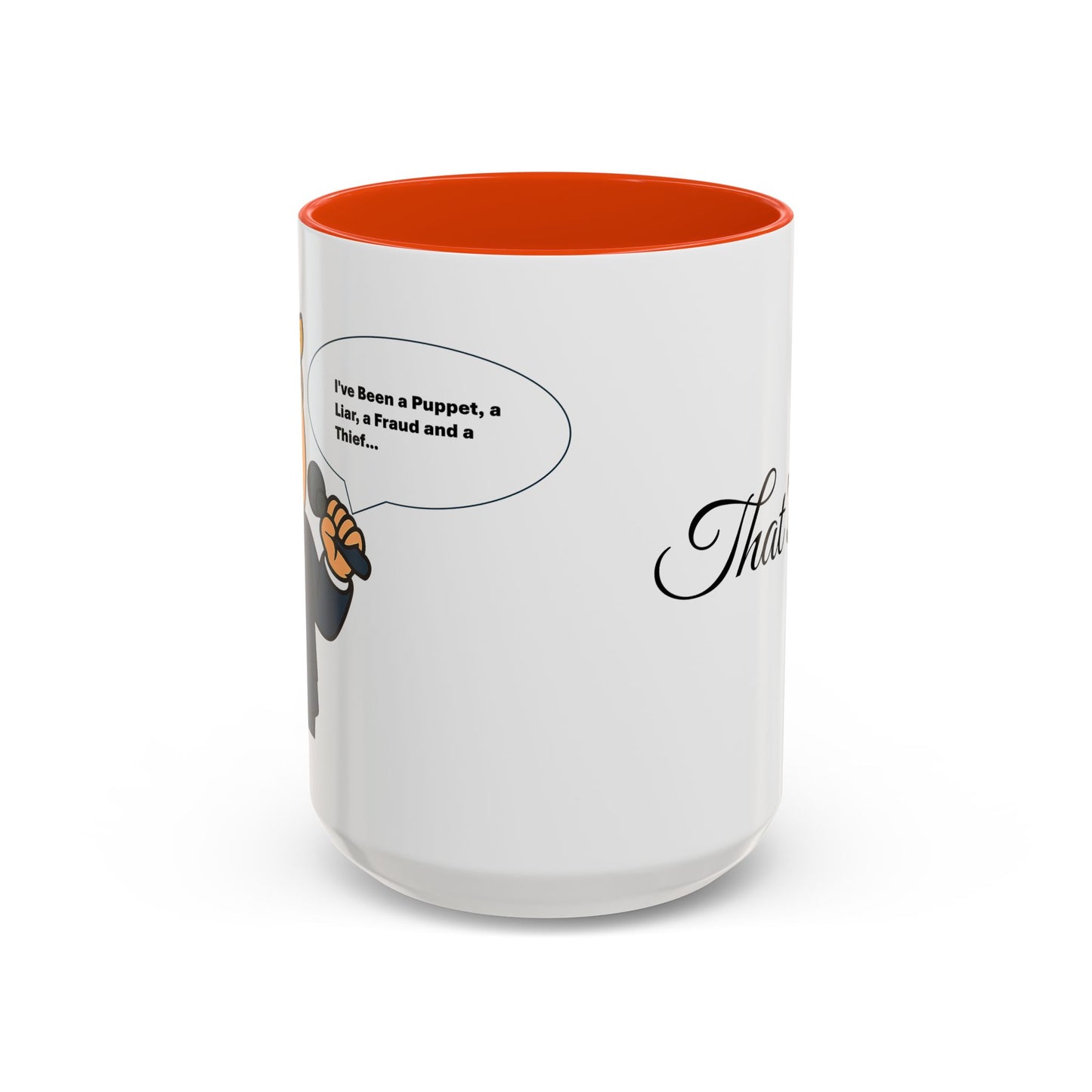 Trump Lies Colorful Humorous Coffee Mug