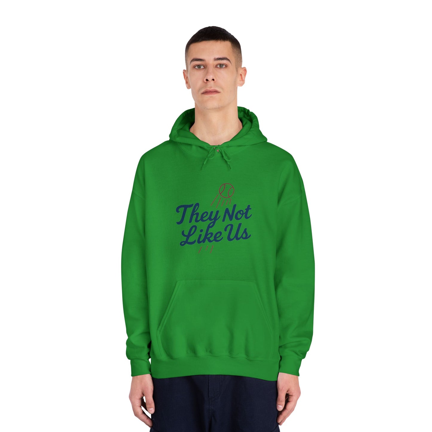 Dodgers "They Not Like Us" - Unisex Baseball Hoodie - Original Design