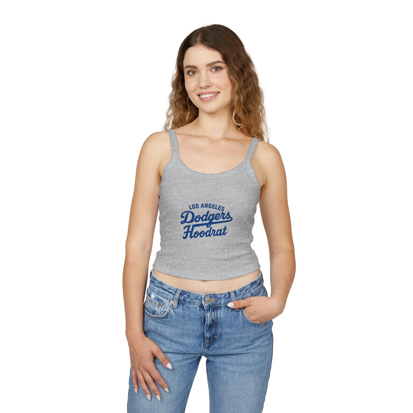 Dodgers Hoodrat Women's Spaghetti Strap Tank Top