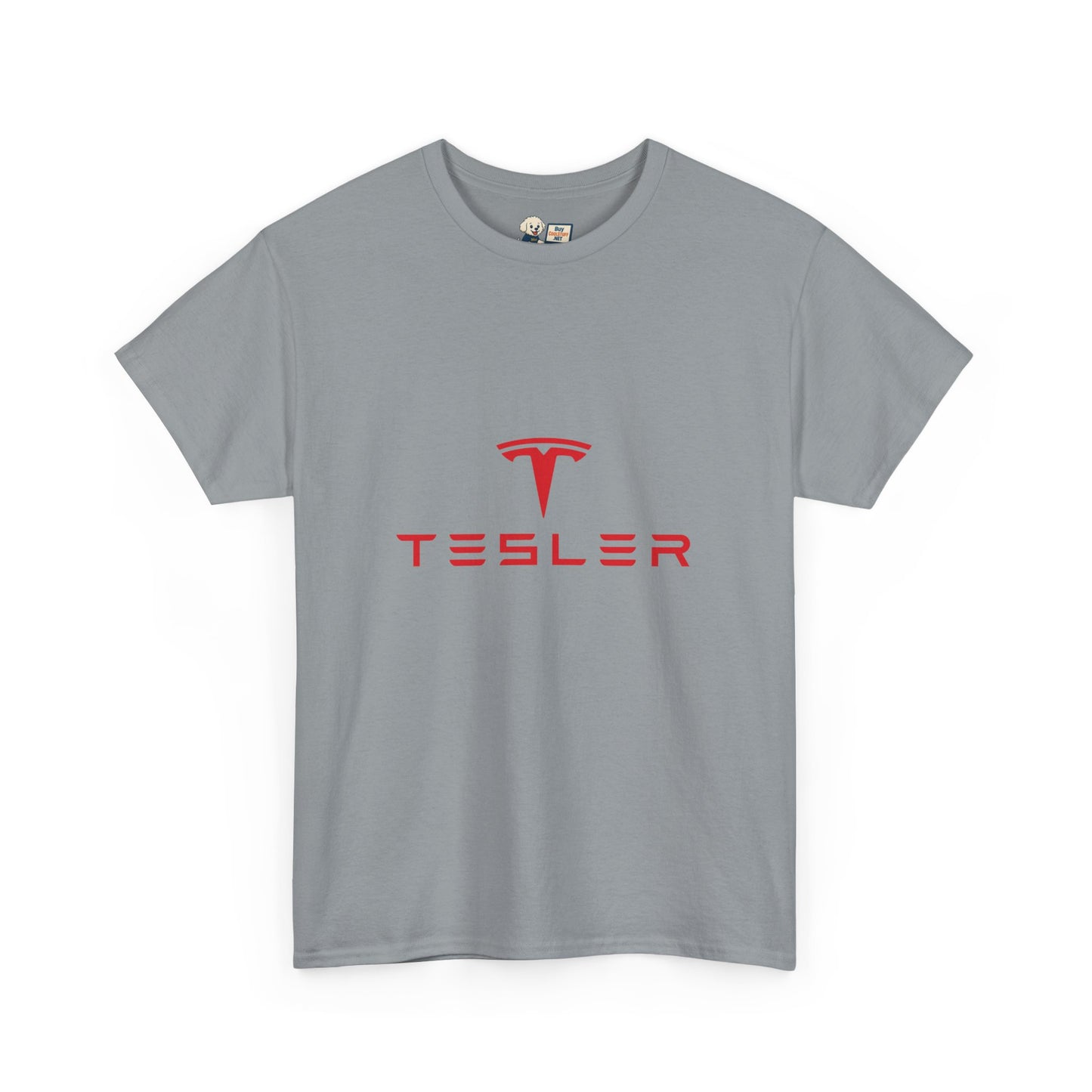 I Love Tesler - Heavy Cotton Tee - Cool Casual Wear