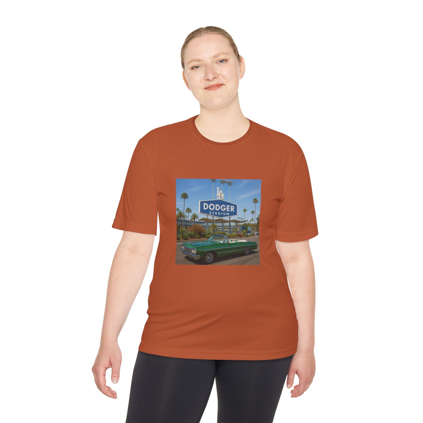 Lowrider Dodger Stadium - Unisex Moisture Wicking Tee