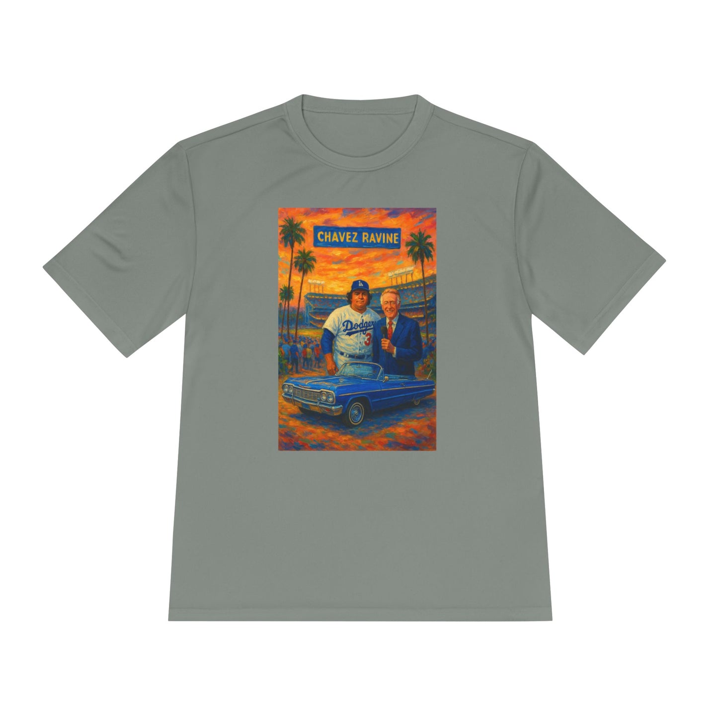 Vin Scully & Fernando Valenzuela - Unisex Moisture Wicking Tee