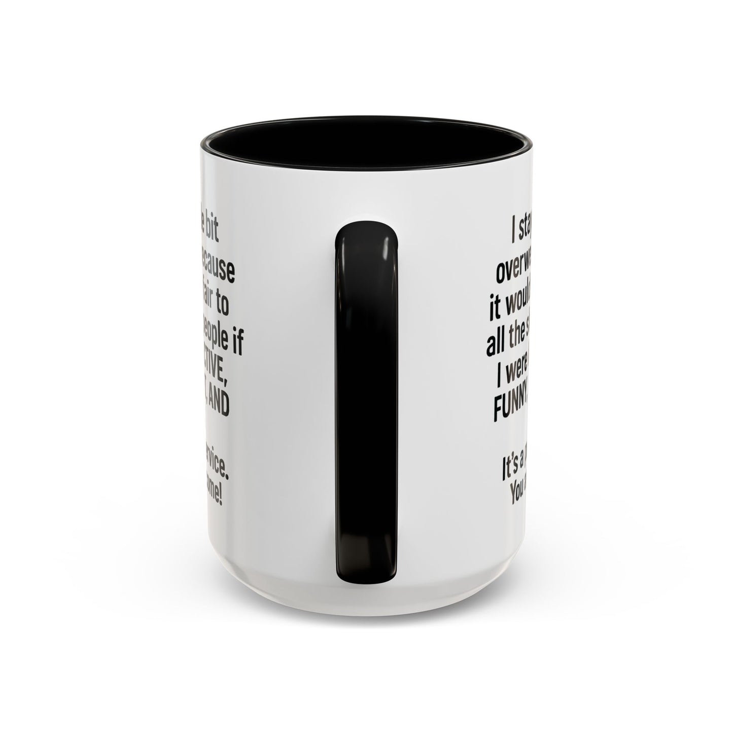 Funny "PUBLIC SERVICE" Coffee Mug - 15oz - Perfect Gift for Coffee Lovers