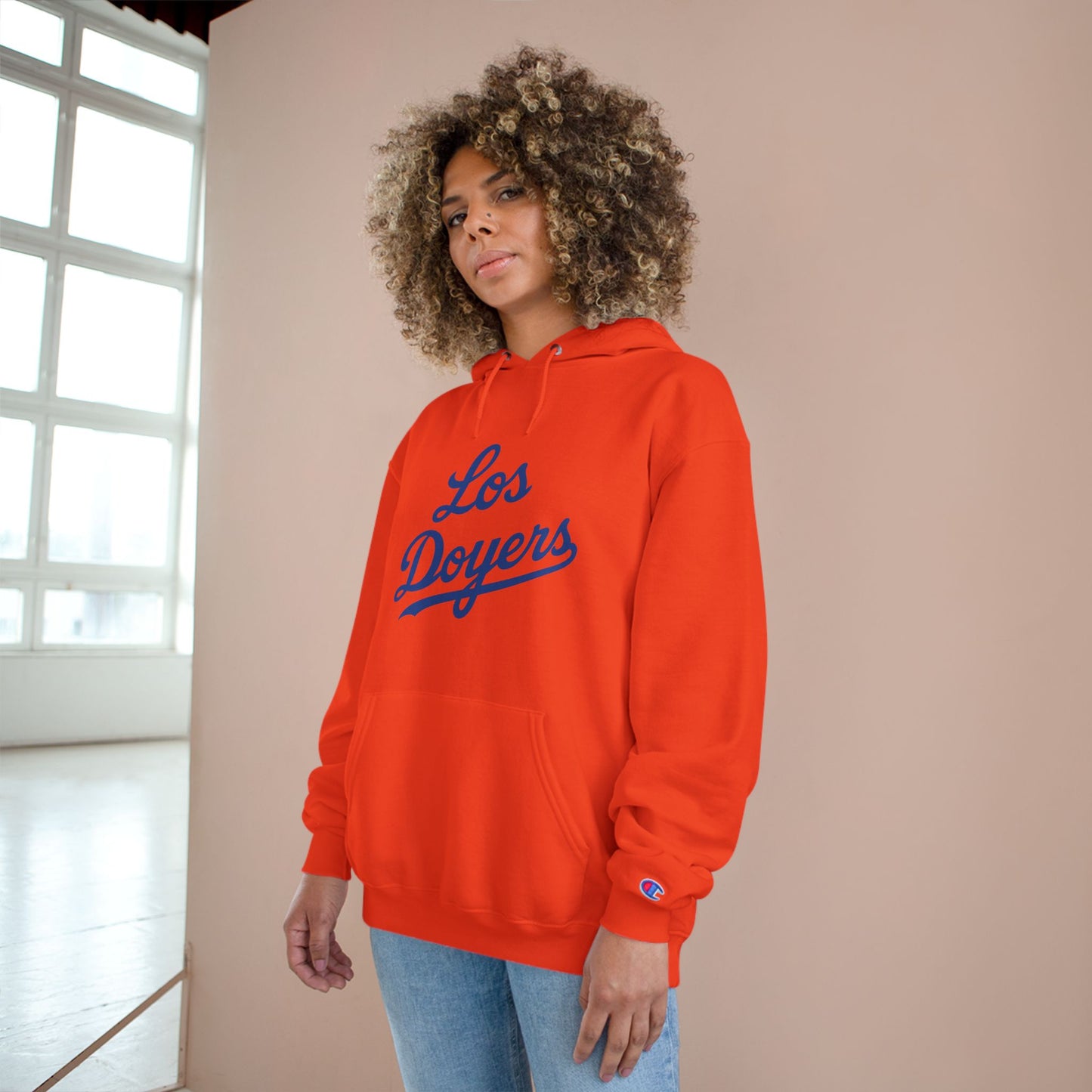 Los Doyers Unisex Champion Hoodie - Men & Women