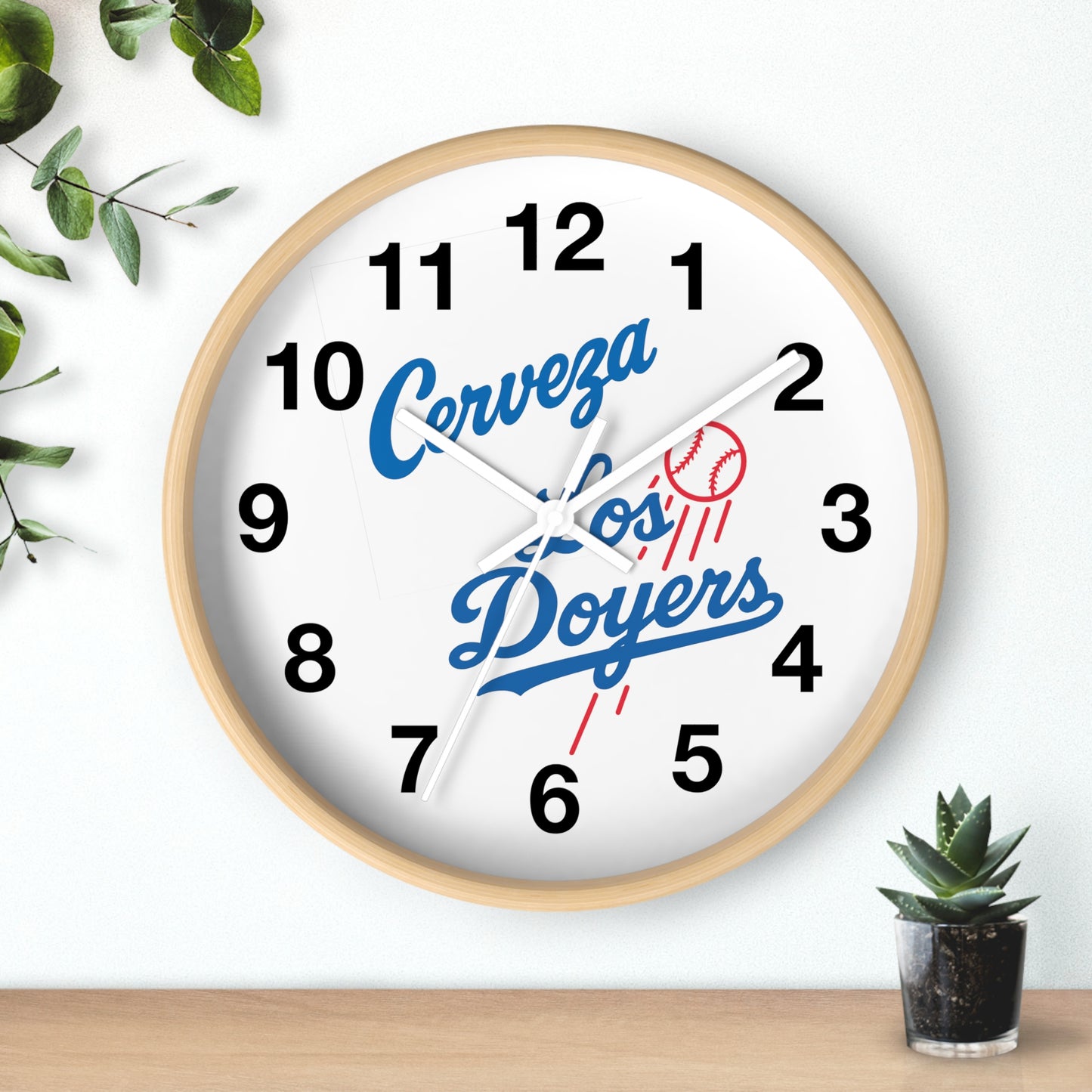 Cerveza Los Doyers Wall Clock