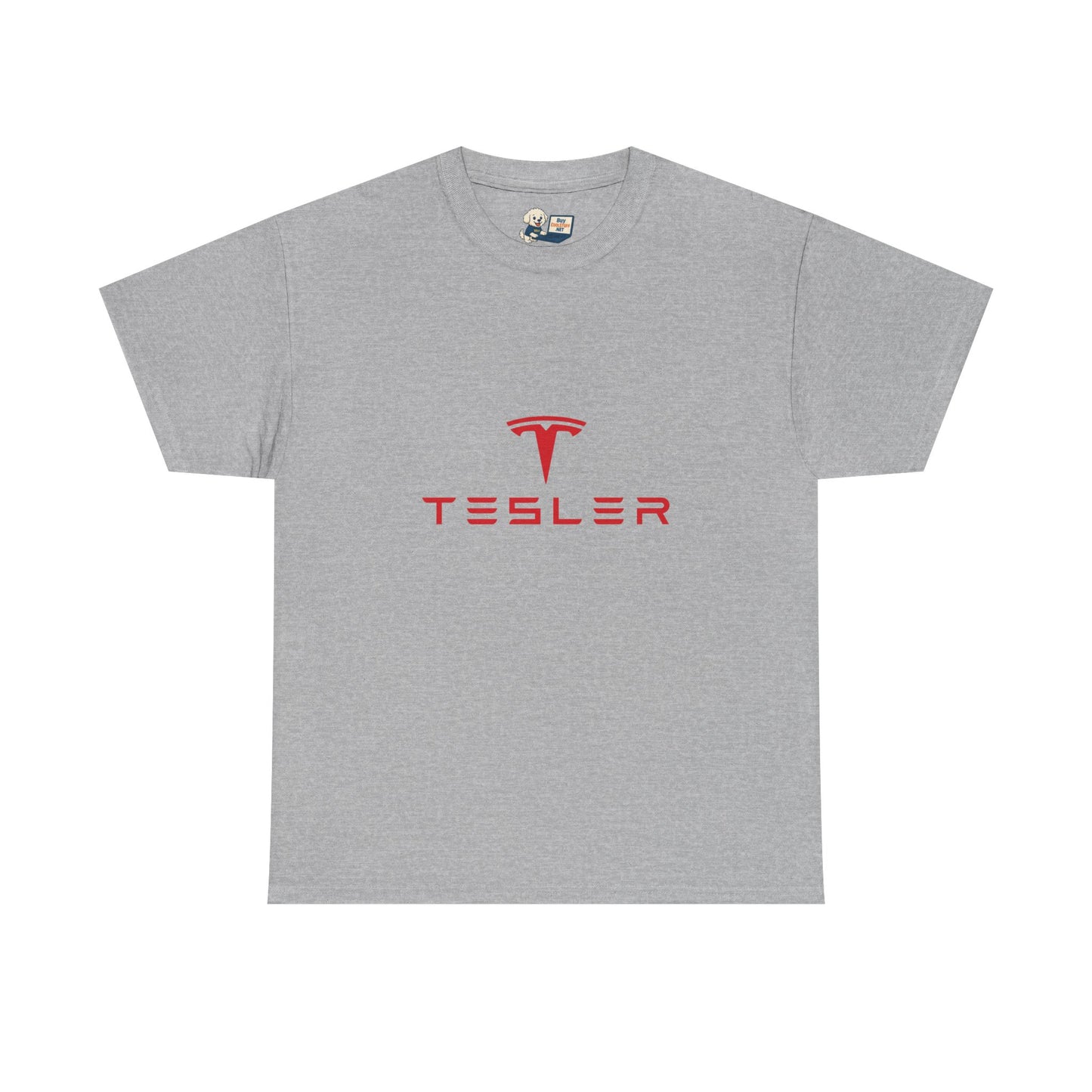 I Love Tesler - Heavy Cotton Tee - Cool Casual Wear