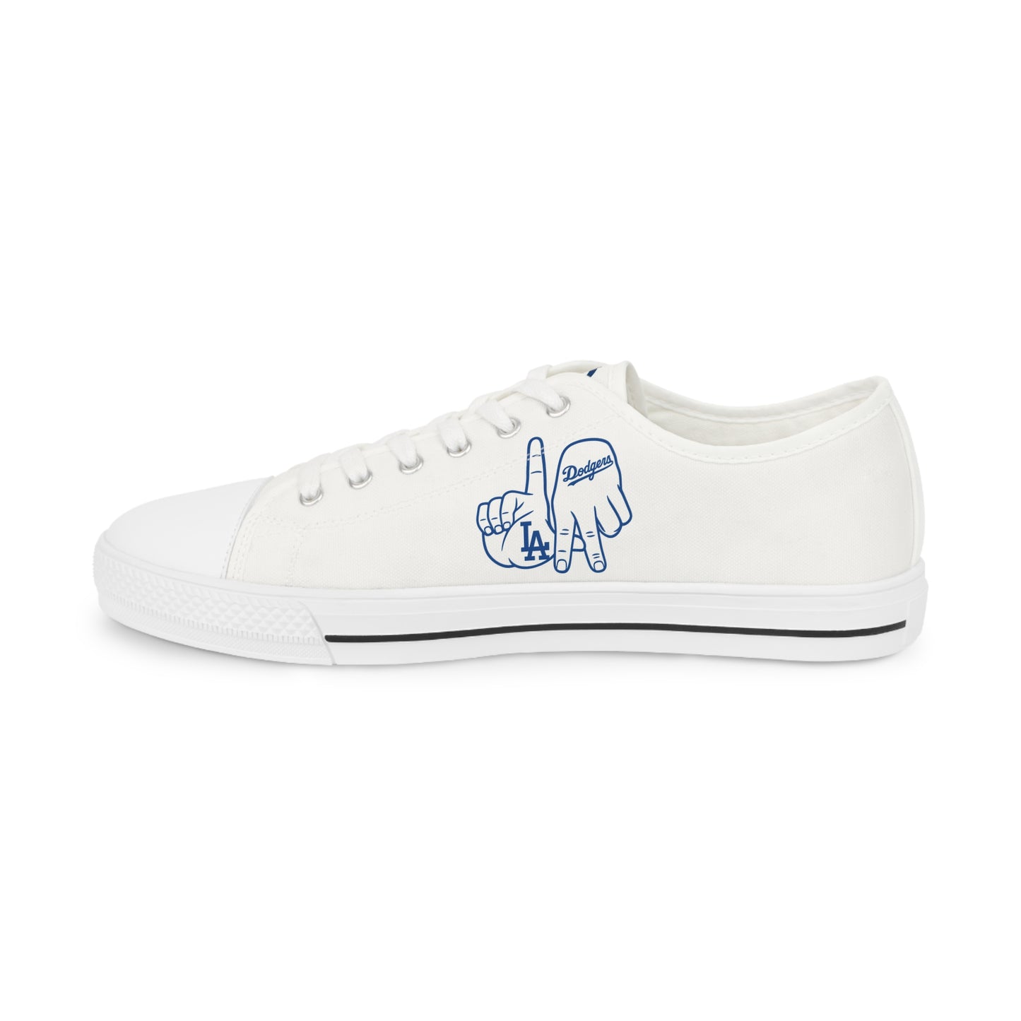 Men's Custom Dodger Low Top Sneakers for Sports Enthusiasts