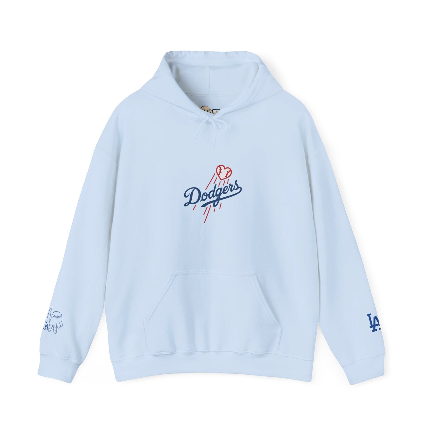 Unisex Dodgers Love Sweatshirt – Perfect for LA Fans & Everyday Comfort