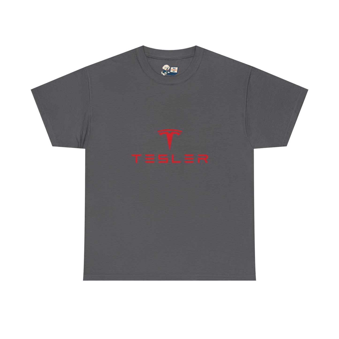 I Love Tesler - Heavy Cotton Tee - Cool Casual Wear