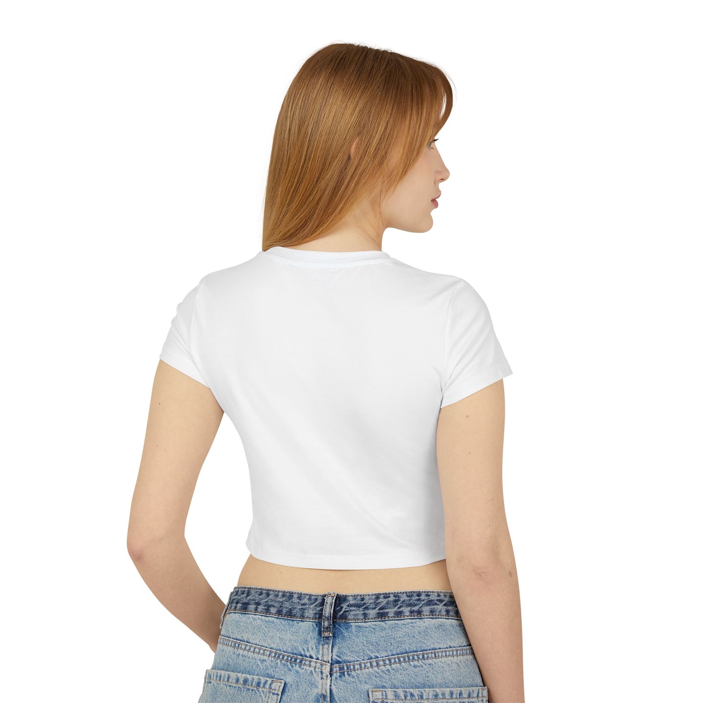 Women's L.A. Baseball Heart Sexy Tee - Cute Floral Design