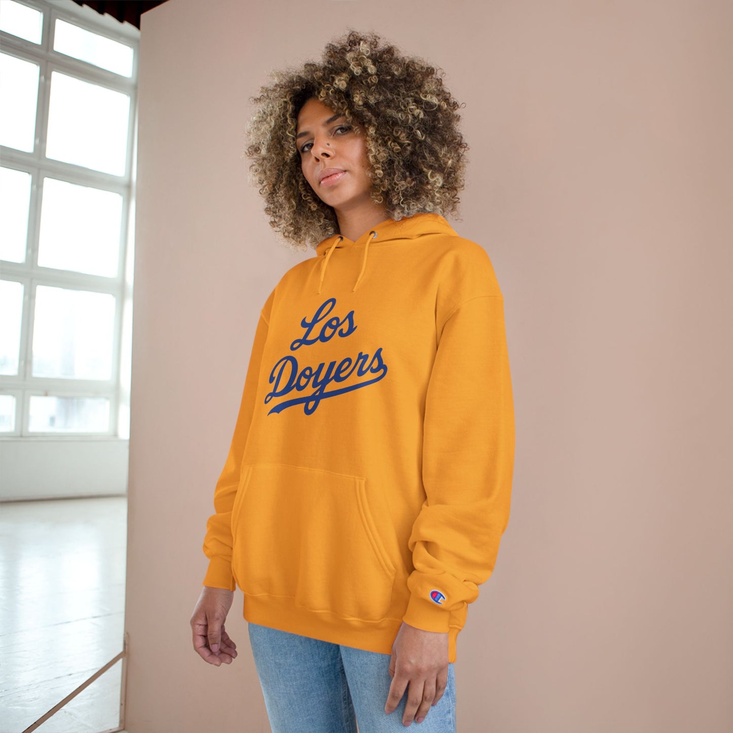 Los Doyers Unisex Champion Hoodie - Men & Women