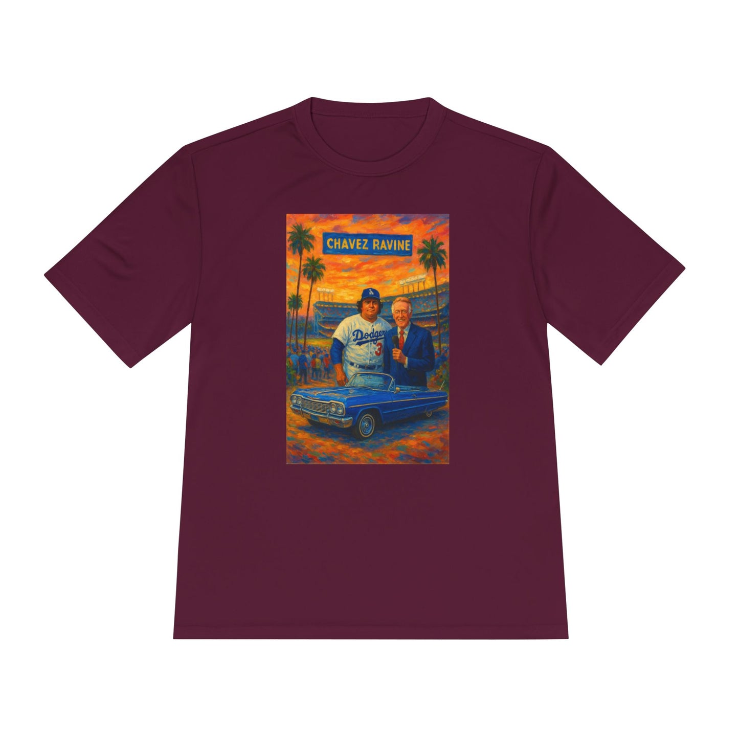 Vin Scully & Fernando Valenzuela - Unisex Moisture Wicking Tee