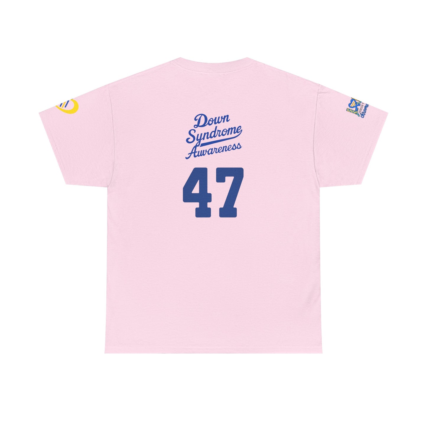 Down Syndrome Awareness - Dodgers Tee -Unisex Heavy Cotton Tee - Men & Women