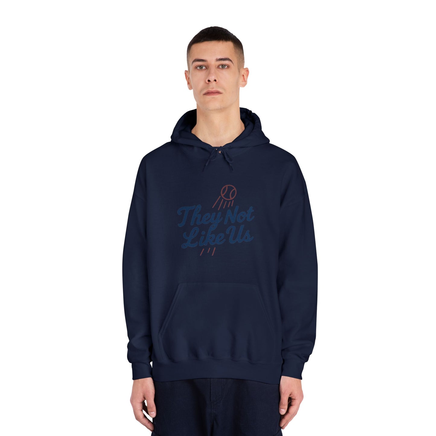 Dodgers "They Not Like Us" - Unisex Baseball Hoodie - Original Design