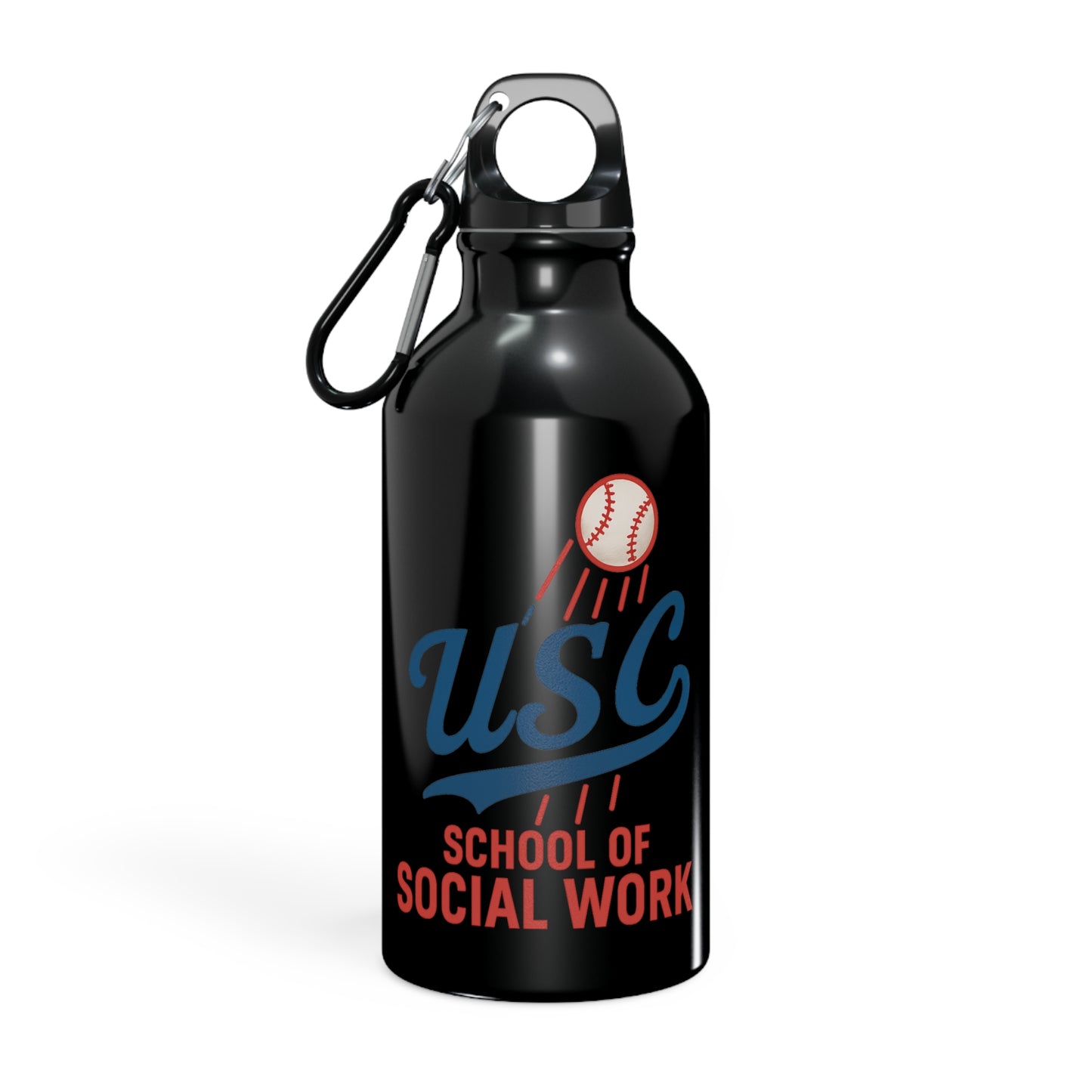 Dodger Inspired Oregon Sport Bottle - Custom USC Social Work Design, Ideal for Students and Professionals, Perfect Gift for Graduations and Celebrations