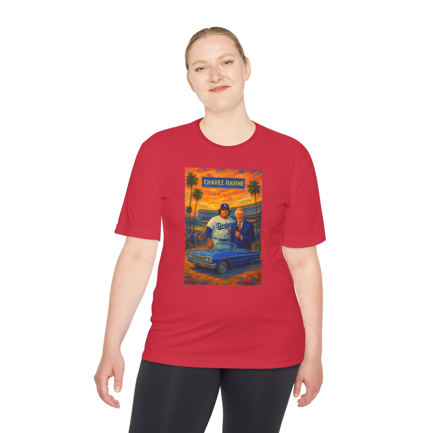 Vin Scully & Fernando Valenzuela - Unisex Moisture Wicking Tee