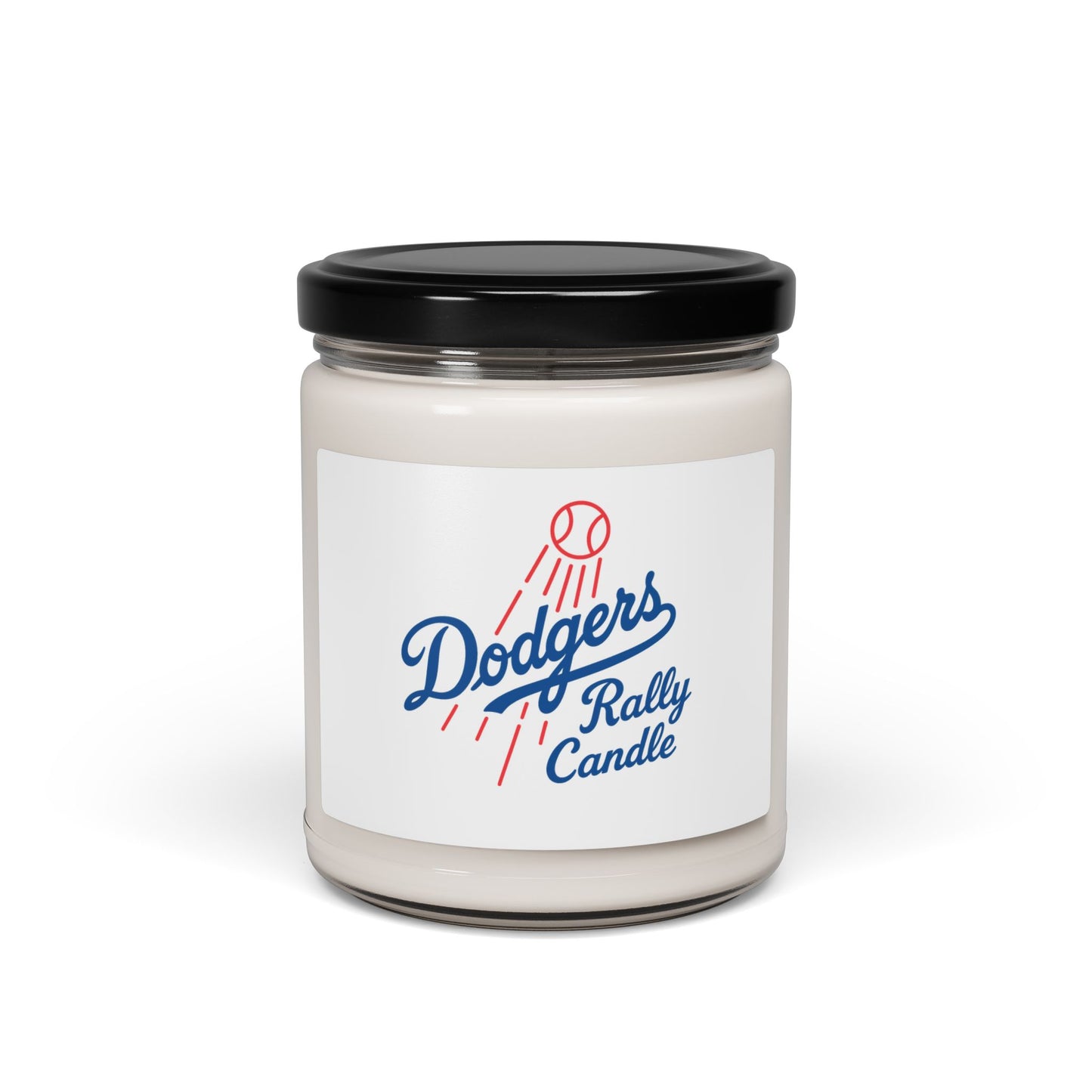 Dodgers Rally Scented Soy Candle - 9oz Decorative Home Fragrance