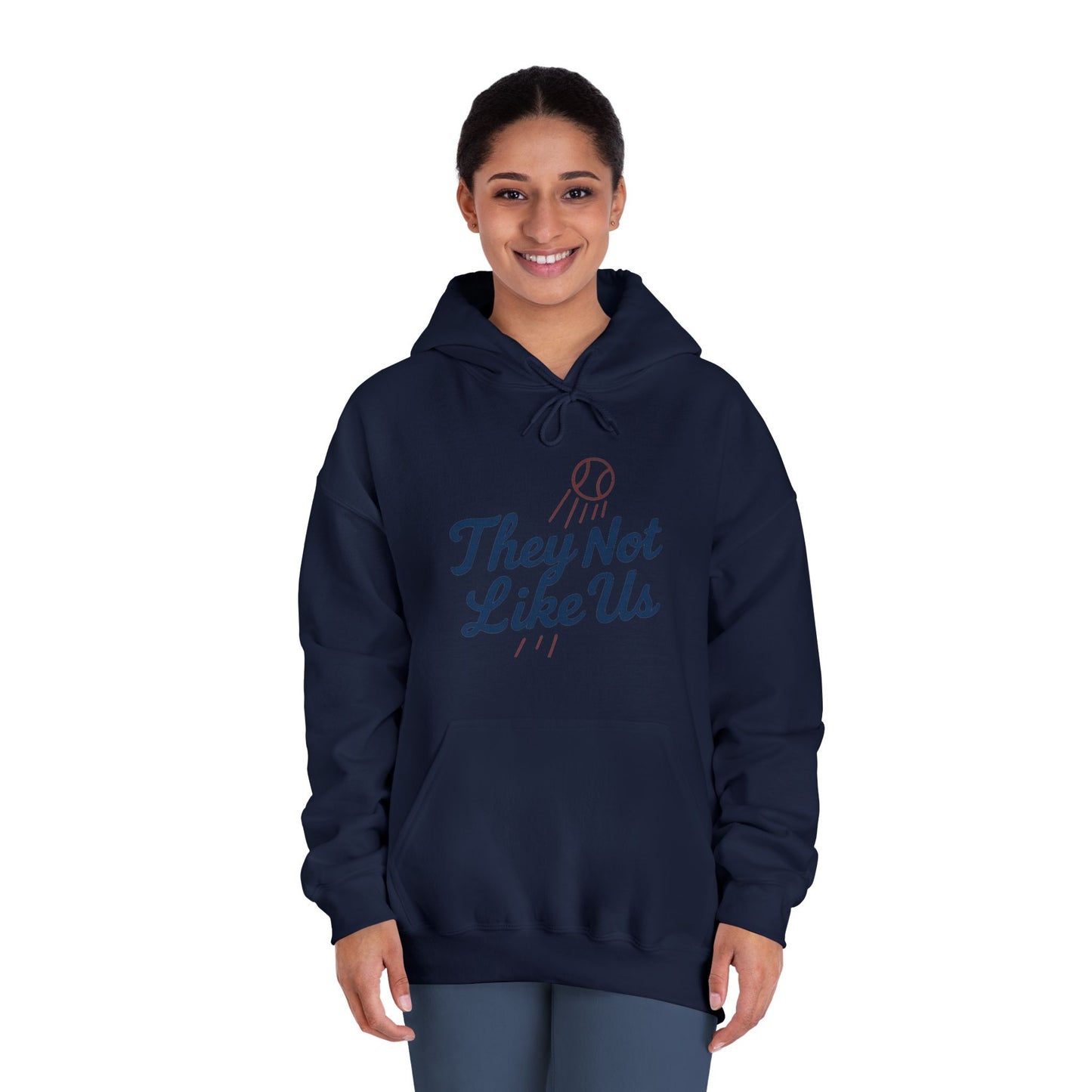 Dodgers "They Not Like Us" - Unisex Baseball Hoodie - Original Design