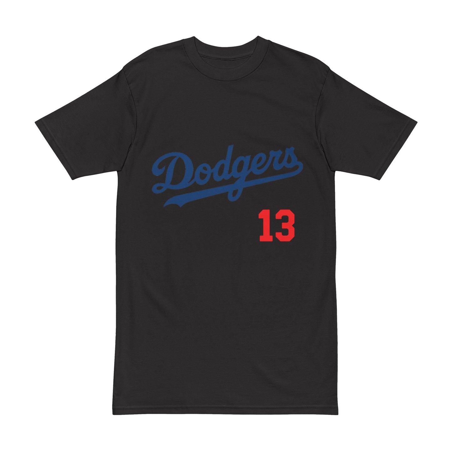 Dodgers Foo #13 -Men's Heavyweight Tee for Sports Fans