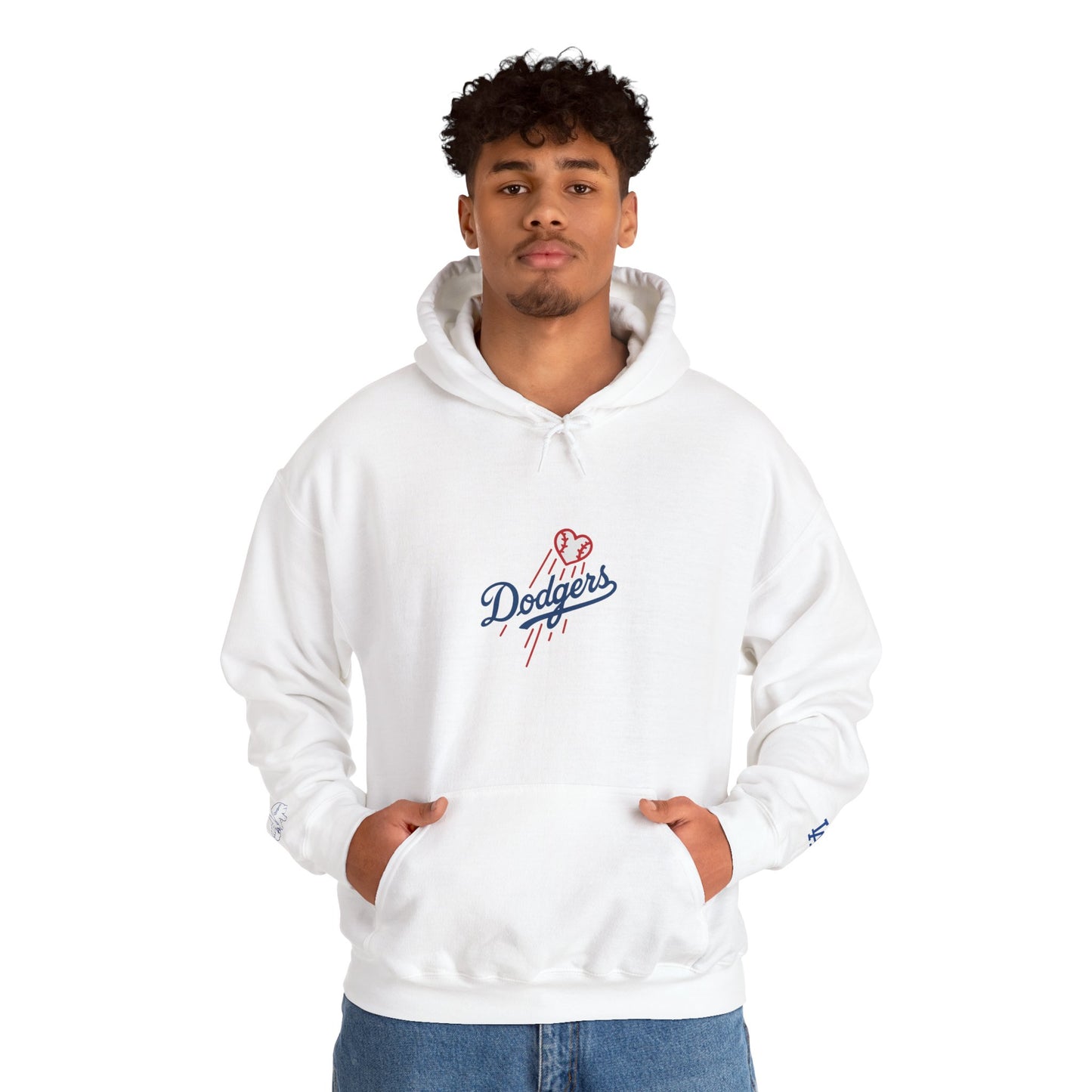 Unisex Dodgers Love Sweatshirt – Perfect for LA Fans & Everyday Comfort