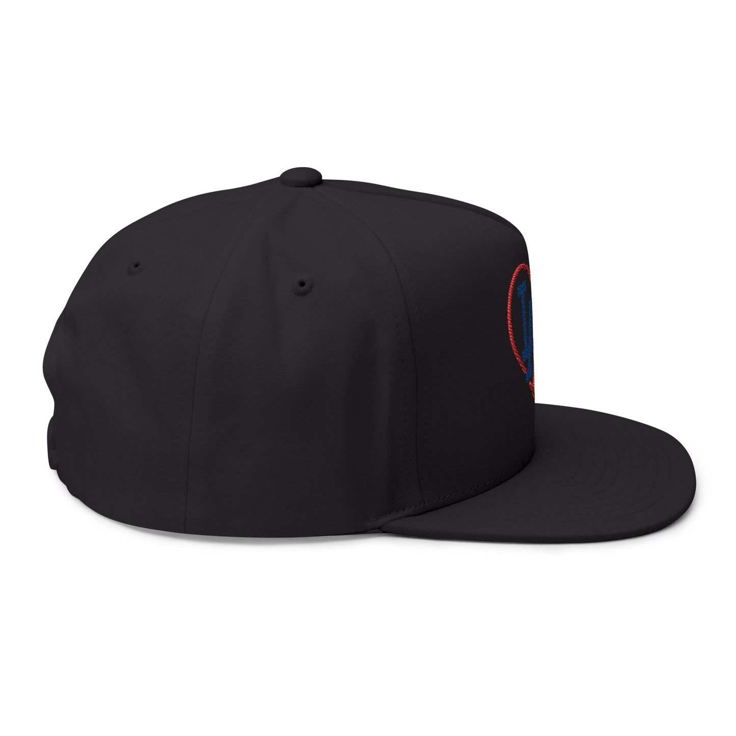 L.A. Heart Embroidered Flat Bill Cap - Perfect Gift for Men & Women