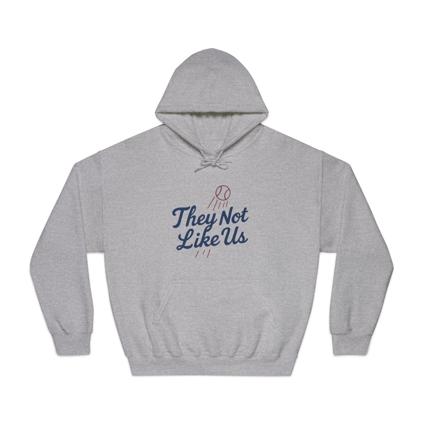 Dodgers "They Not Like Us" - Unisex Baseball Hoodie - Original Design
