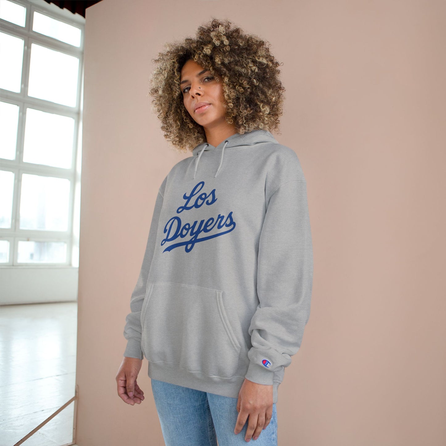 Los Doyers Unisex Champion Hoodie - Men & Women