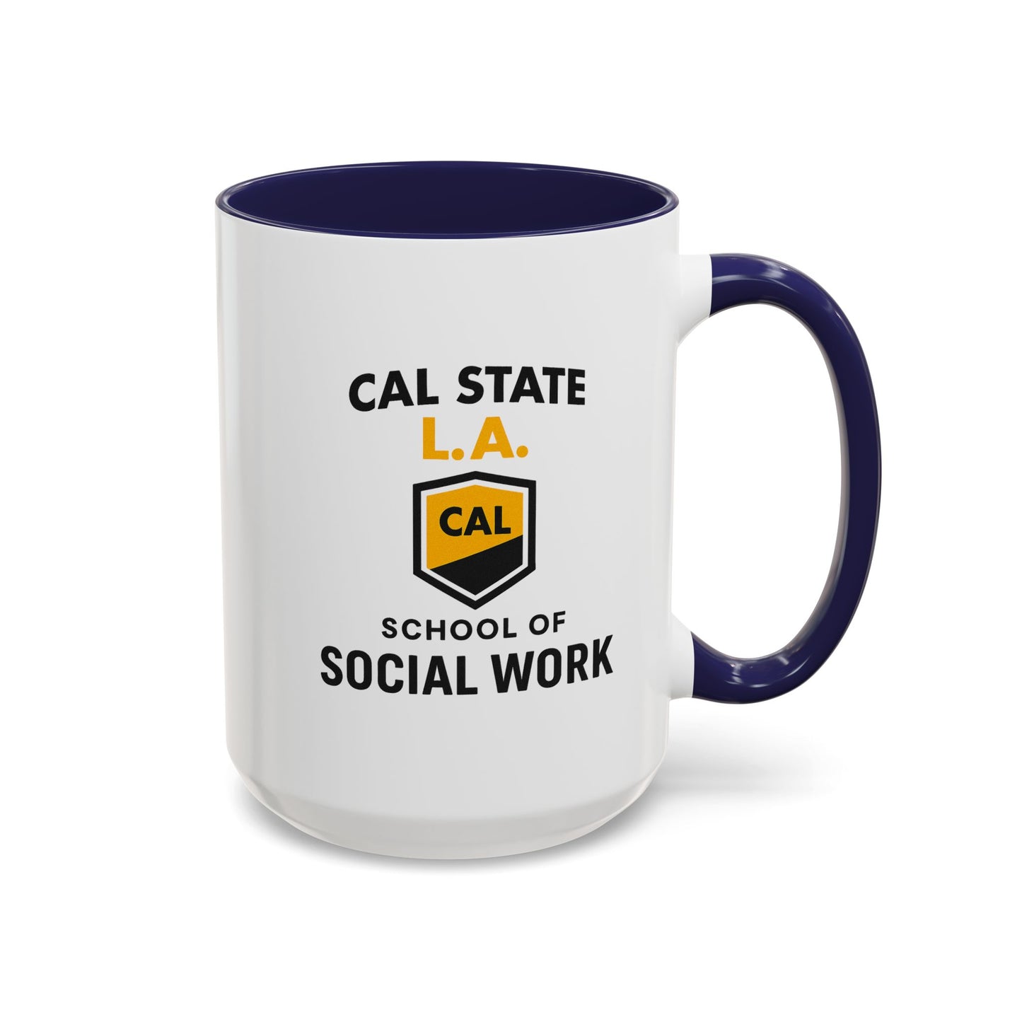 Cal State L.A. - School of Social Work -Accent Mug - 15oz