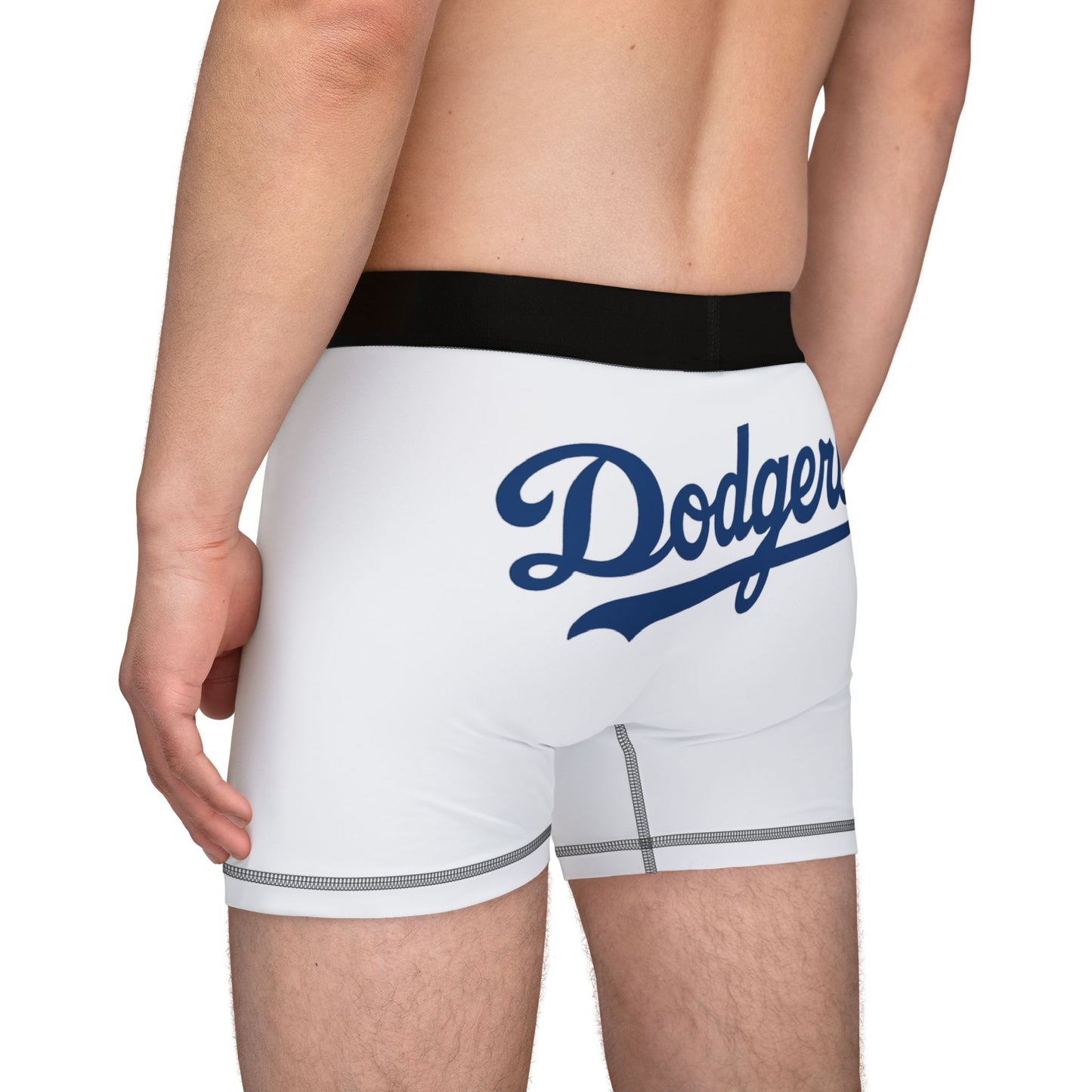 Men's Dodgers Boxers - Fun 'She Wants That D' - Underwear for real Dodger fans!