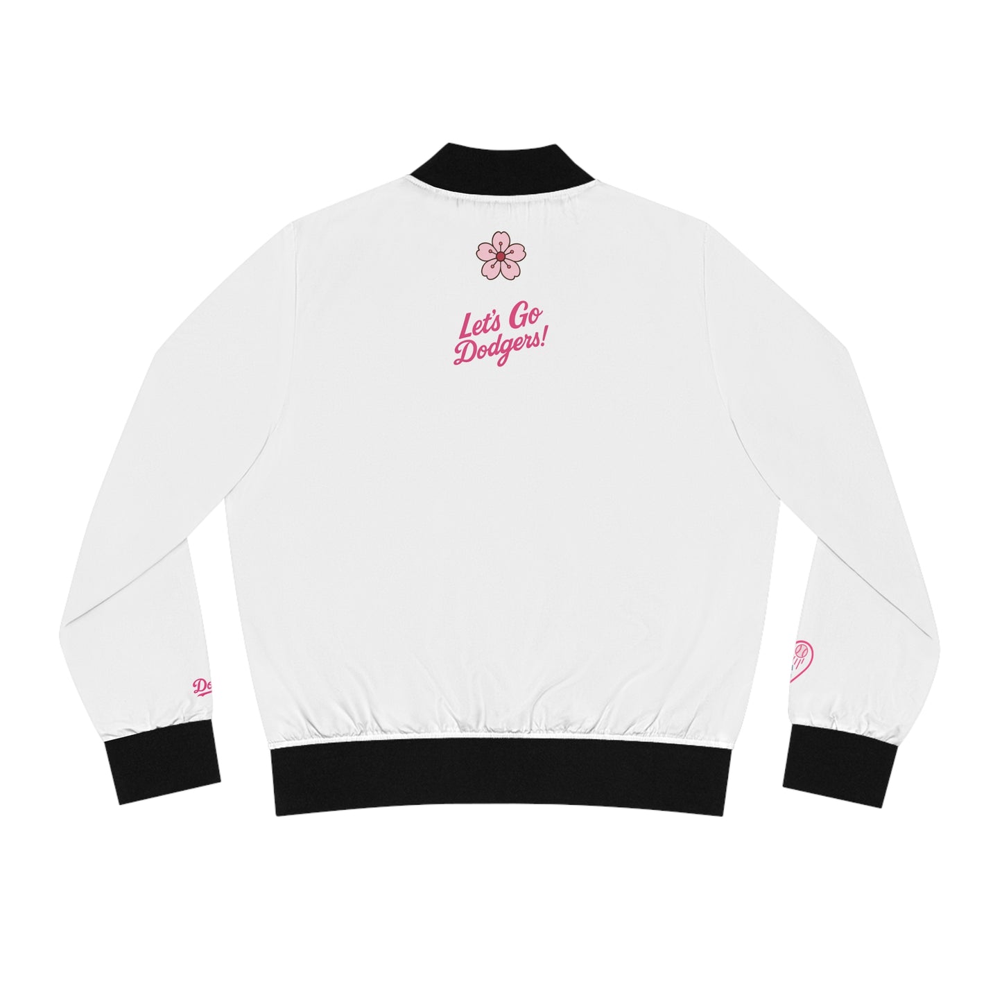 Women's Bomber Jacket - L.A. Dodgers Inspired Design
