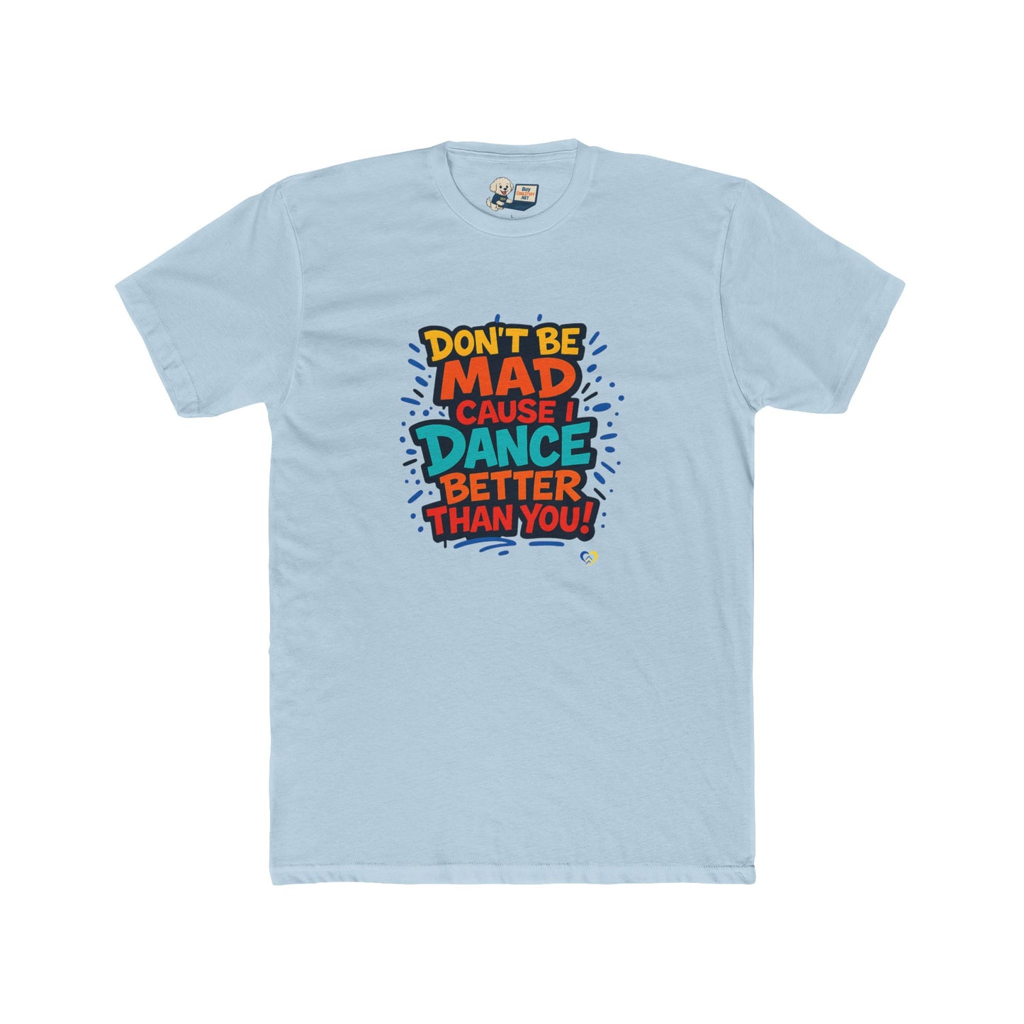 Down Syndrome Awareness "Dance" Unisex Cotton Crew Tee - Dance Graffiti Design